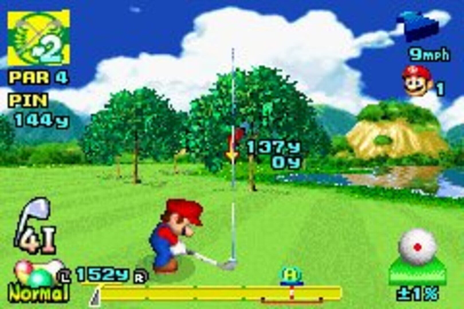 Foto do jogo Mario Golf: Advance Tour
