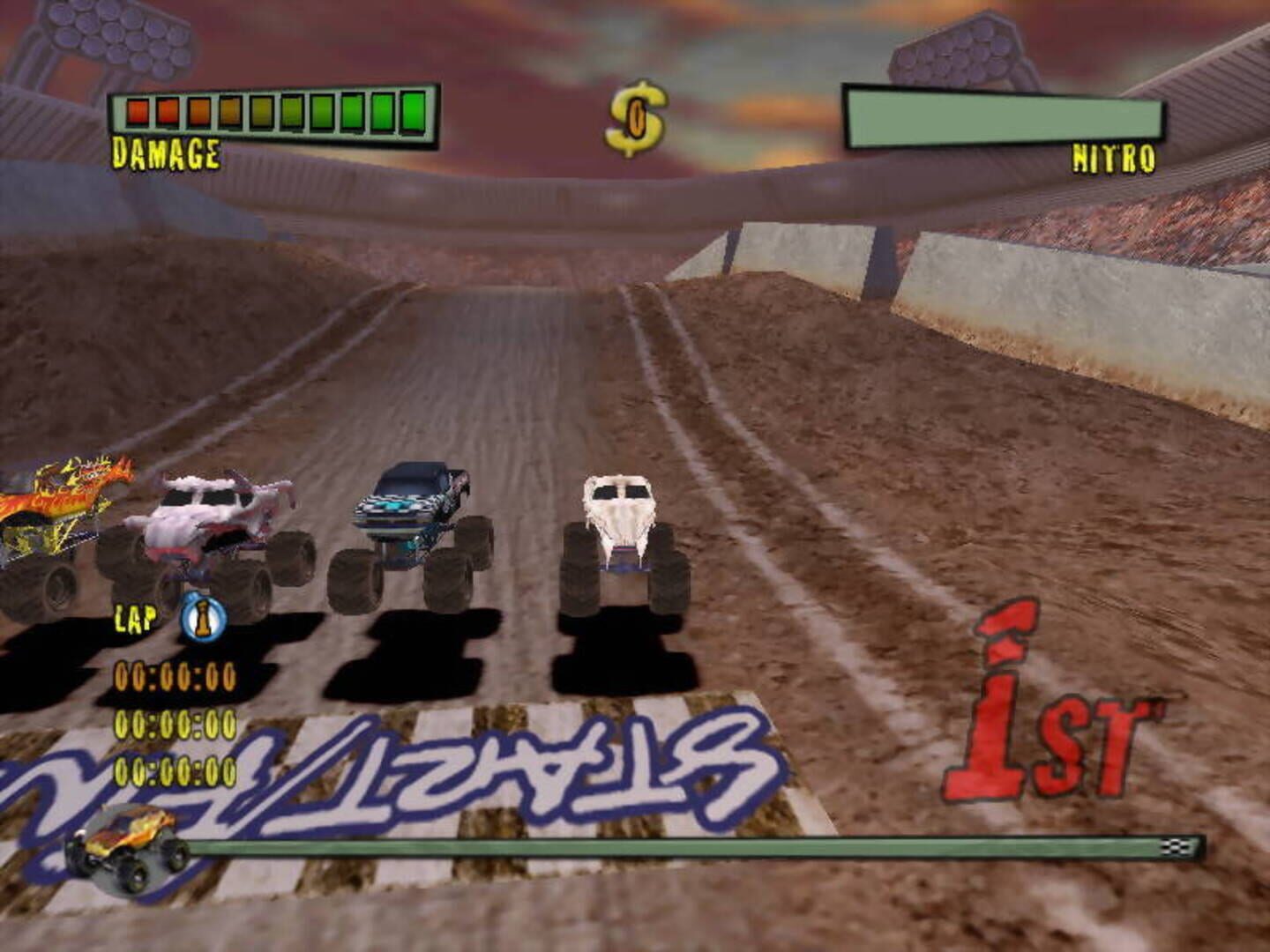 Foto do jogo Monster Trux Extreme: Arena Edition
