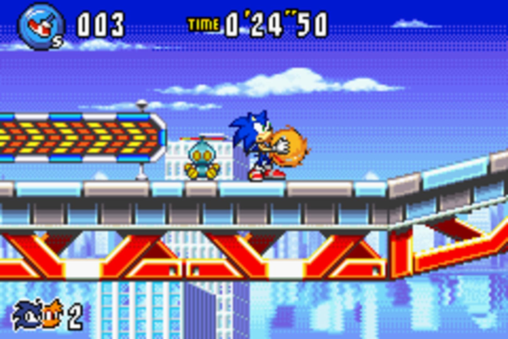 Foto do jogo Sonic Advance 3