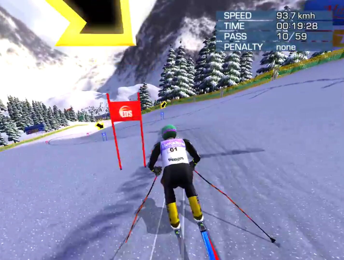 Foto do jogo Alpine Skiing 2005