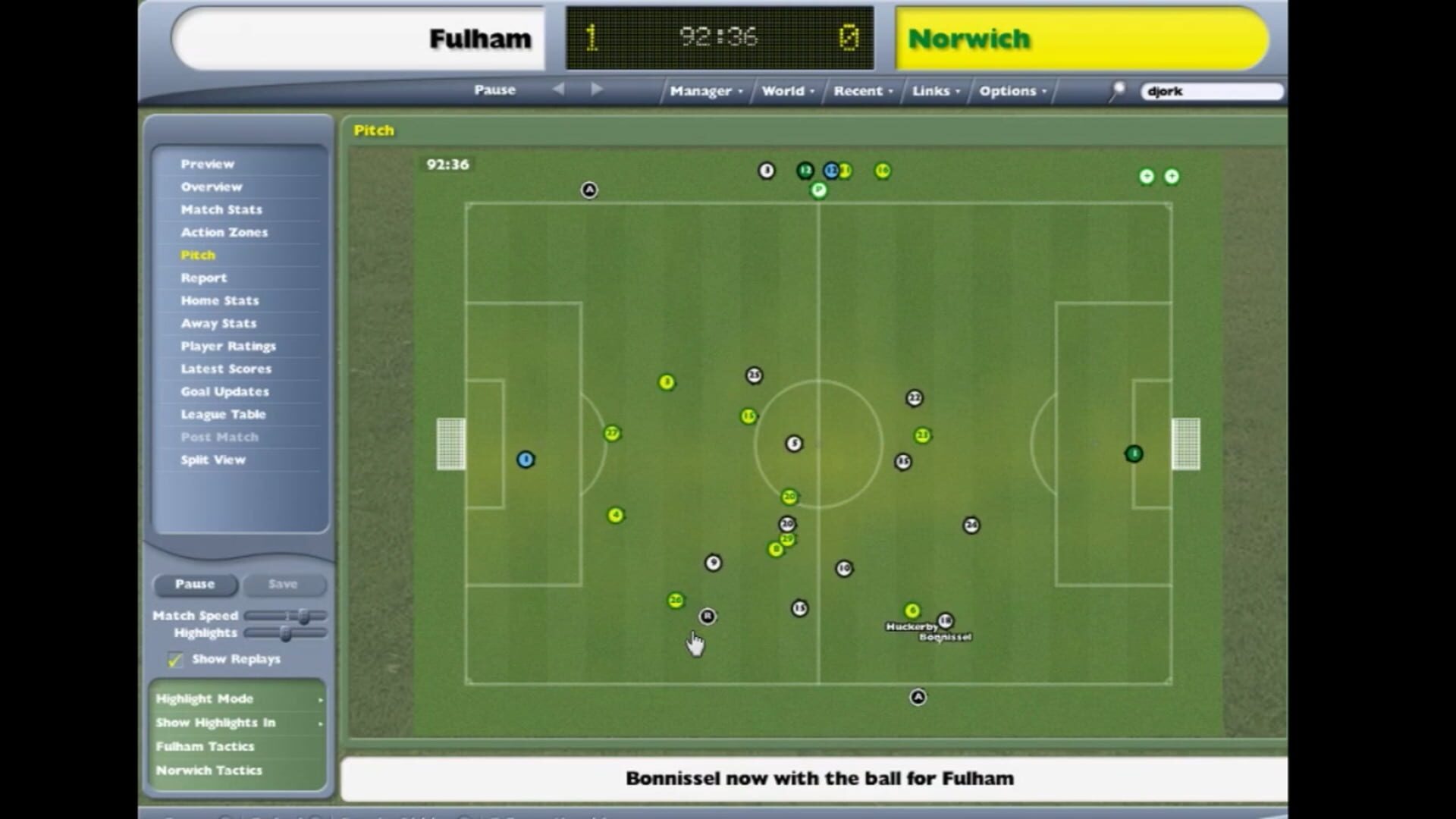 Foto do jogo Football Manager 2005