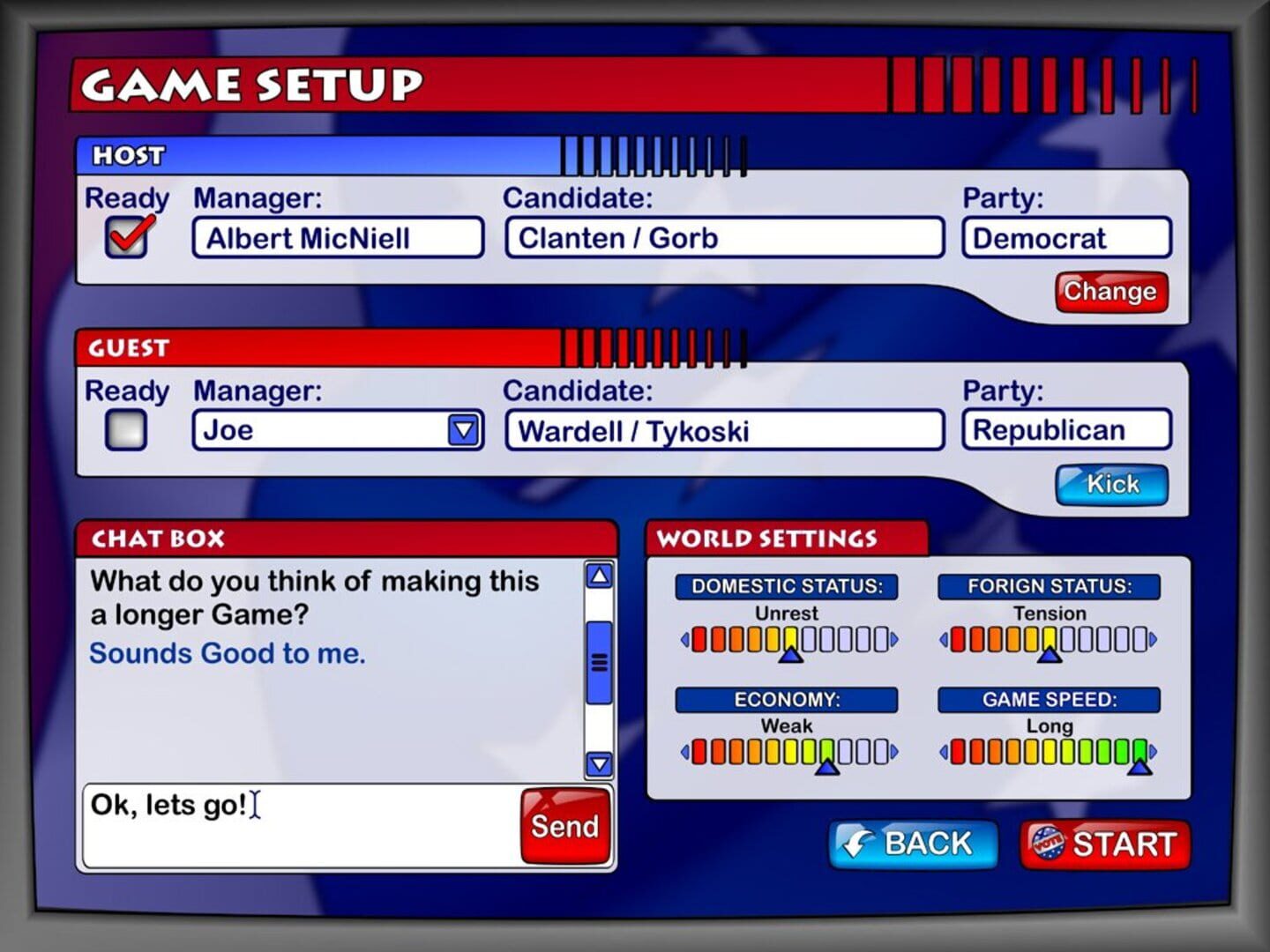 Foto do jogo The Political Machine 2004