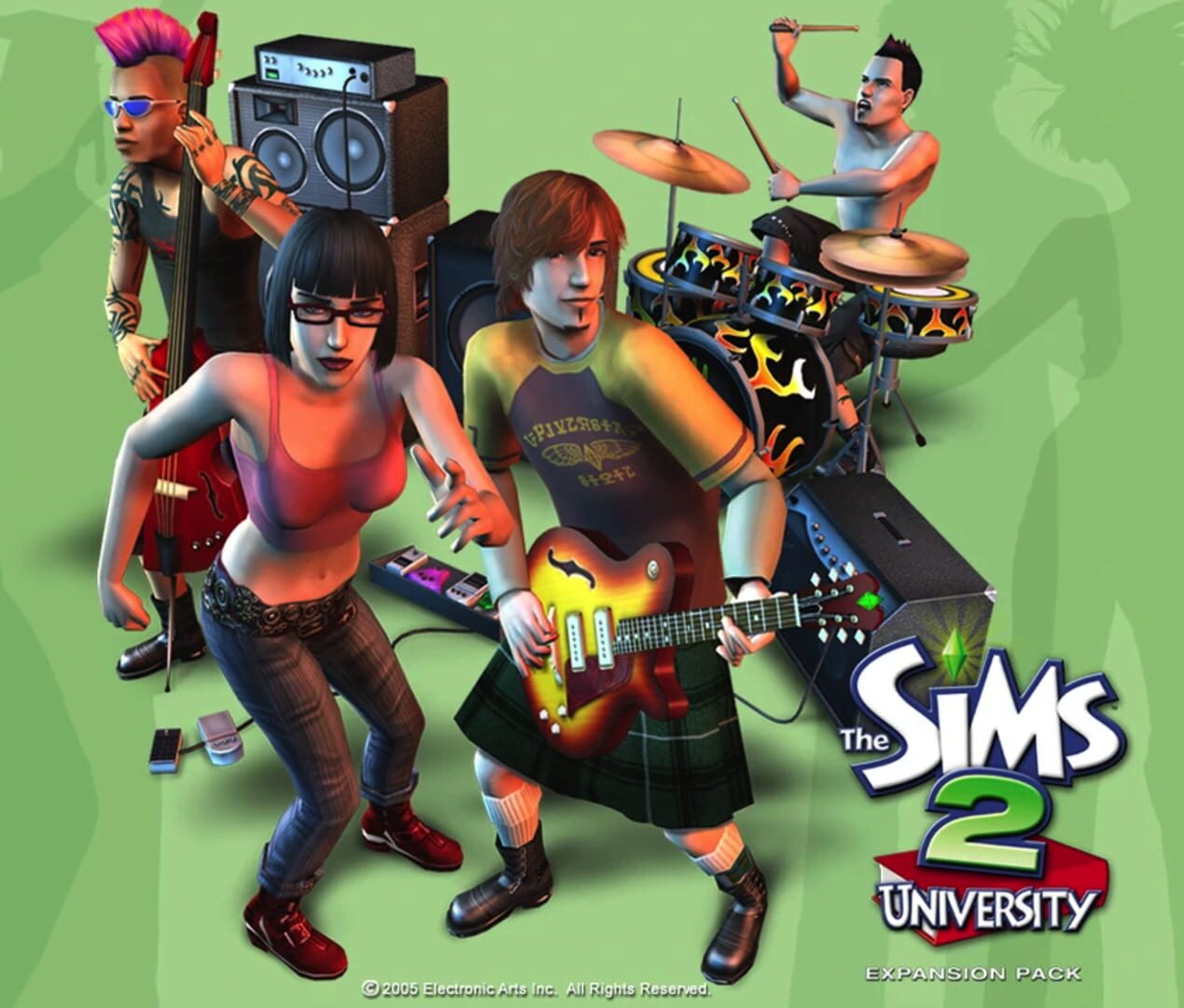 Foto do jogo The Sims 2: University