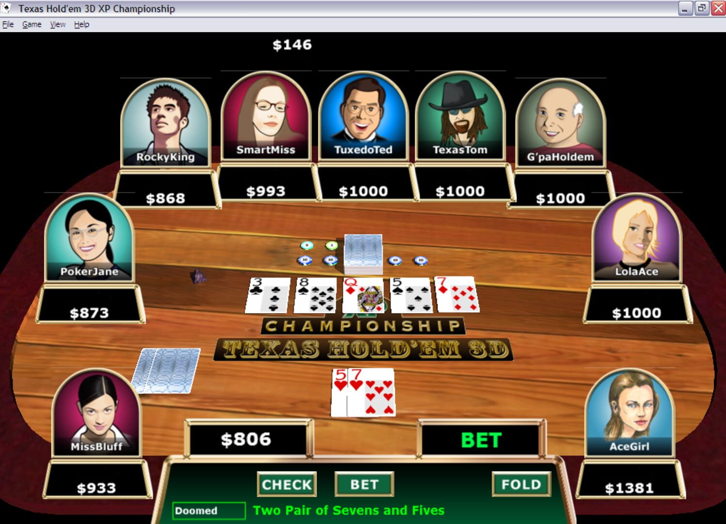 Foto do jogo Texas Hold'em 3D