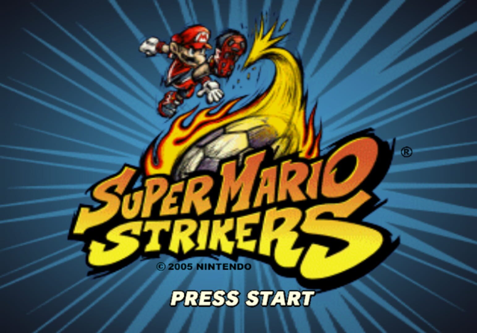 Foto do jogo Super Mario Strikers