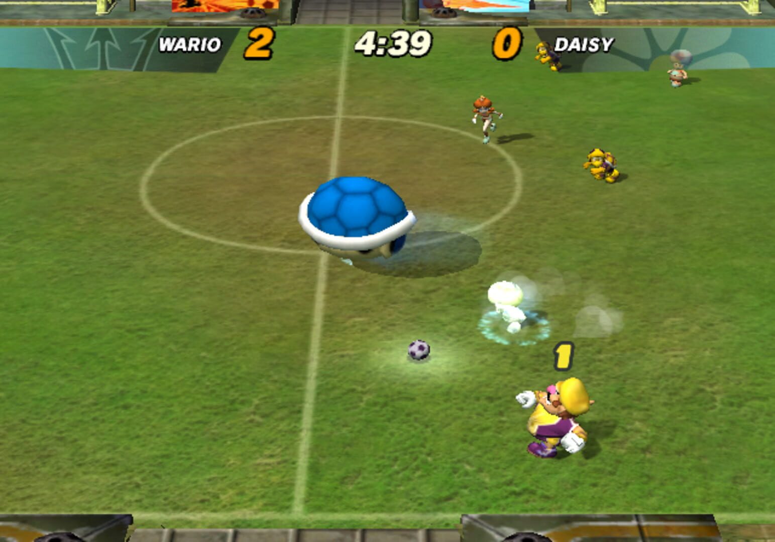 Foto do jogo Super Mario Strikers