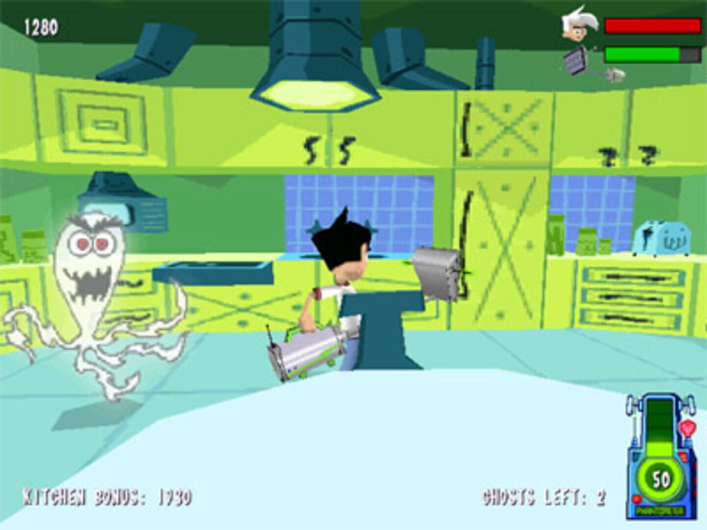 Foto do jogo Danny Phantom: Ghost Sweep
