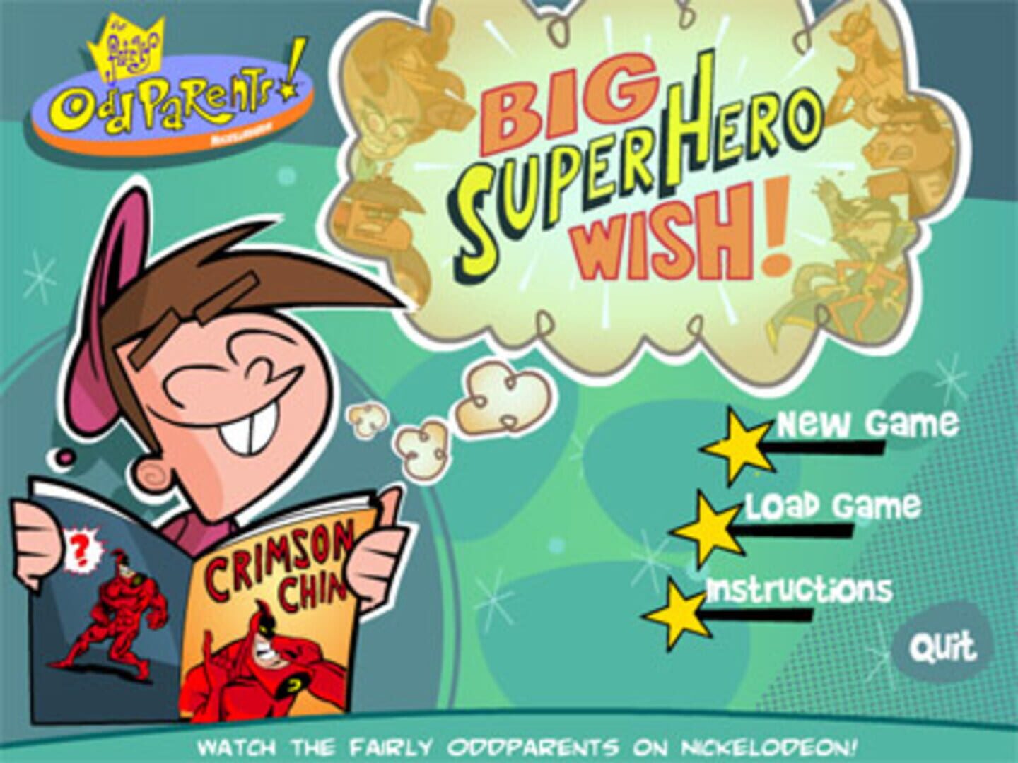 Foto do jogo The Fairly OddParents: Big Superhero Wish