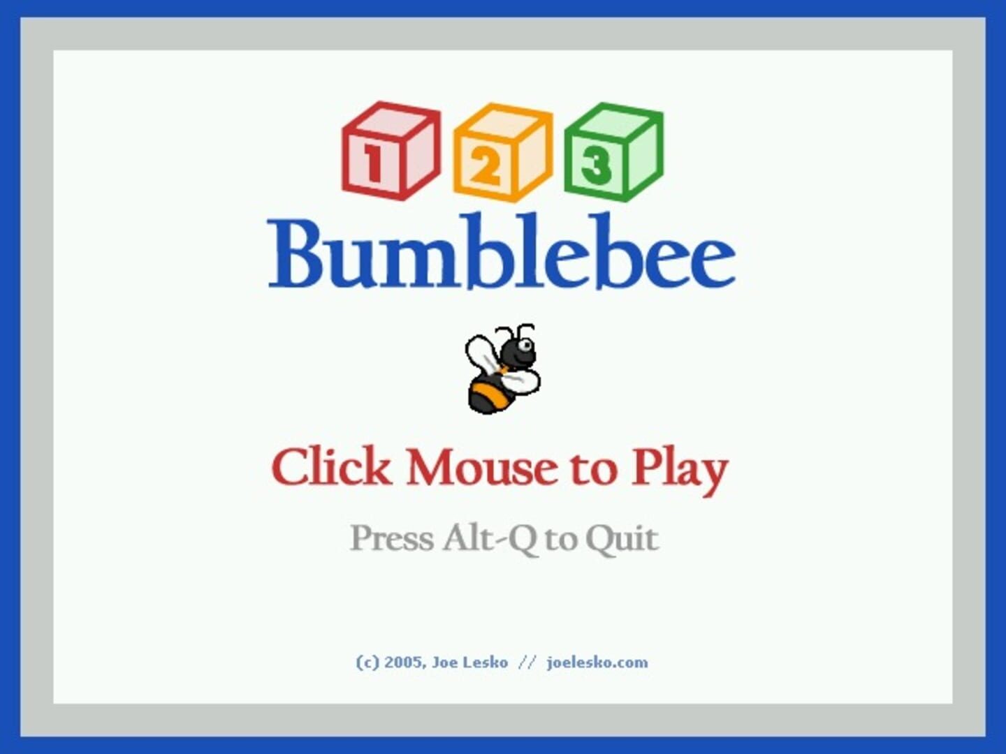 Foto do jogo 1-2-3 Bumblebee