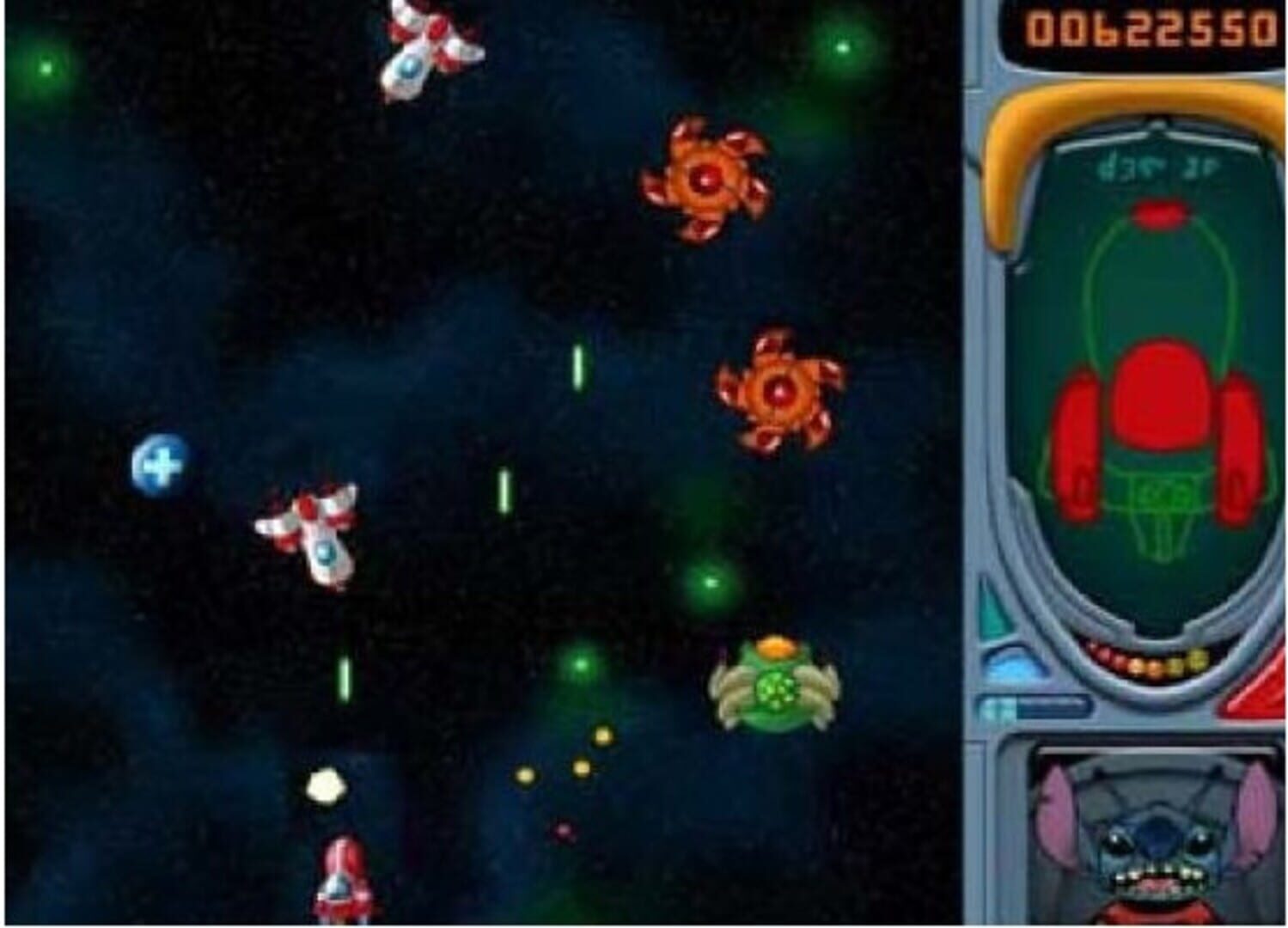 Foto do jogo Stitch's Blazing Lasers