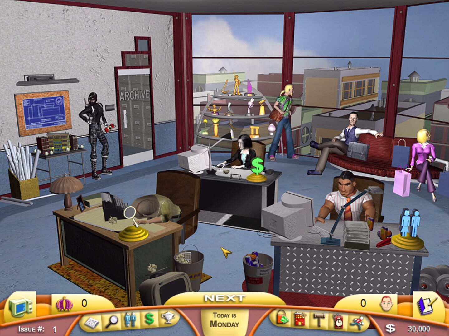 Foto do jogo Tabloid Tycoon