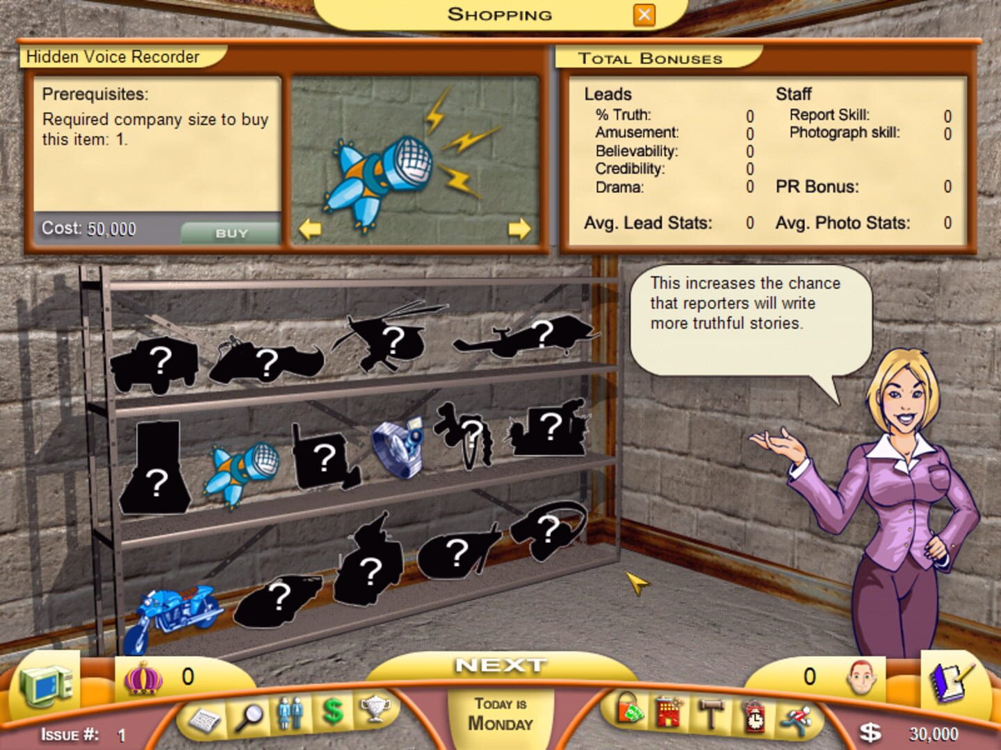 Foto do jogo Tabloid Tycoon