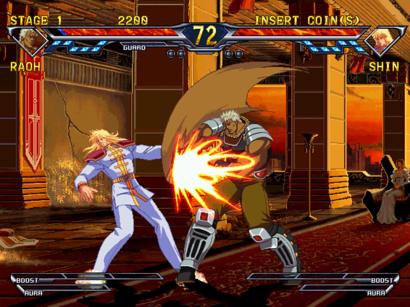 Foto do jogo Hokuto no Ken: Shinpan no Sousousei Kengo Retsuden