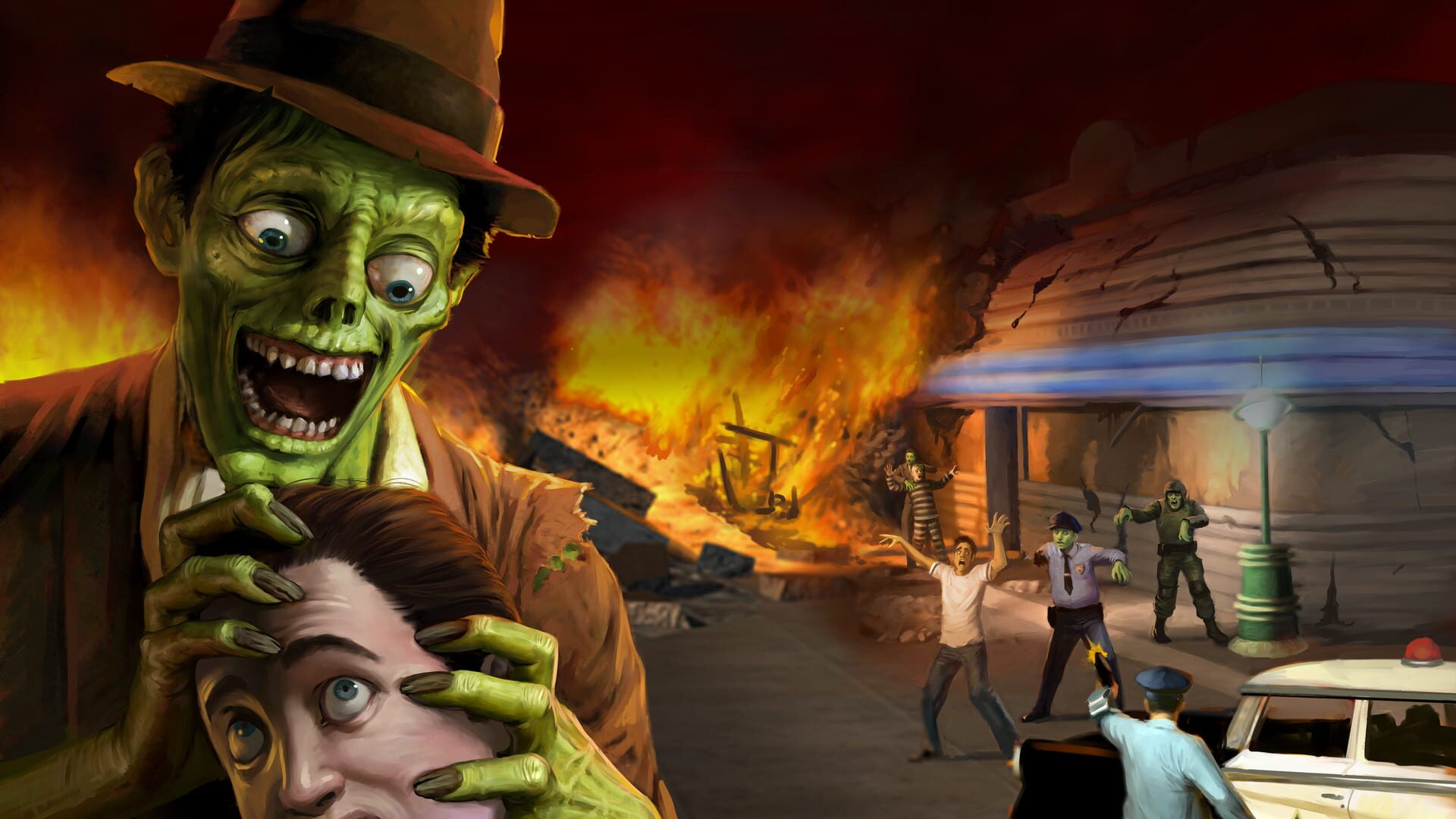 Foto do jogo Stubbs the Zombie in Rebel Without a Pulse