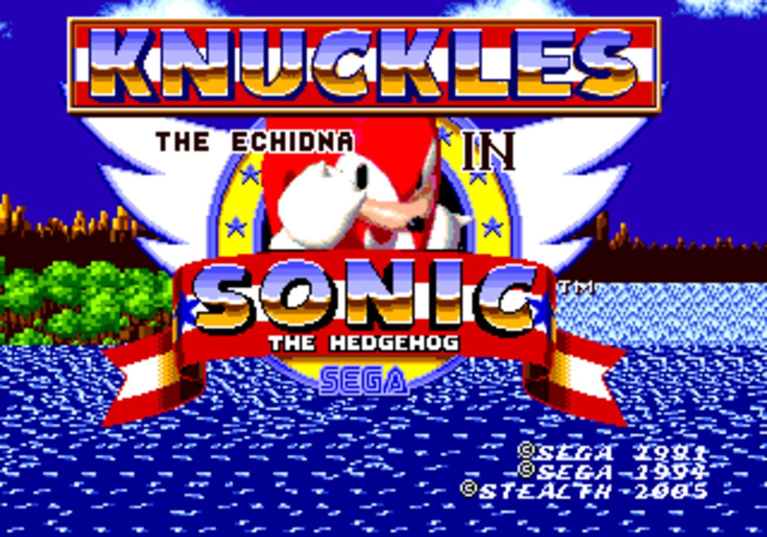Foto do jogo Knuckles the Echidna in Sonic the Hedgehog