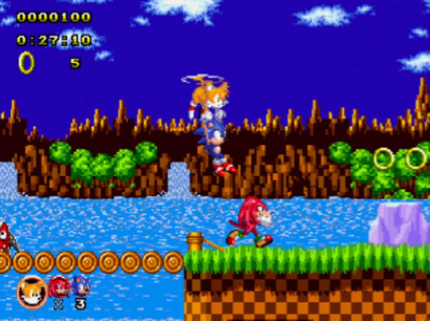 Foto do jogo Knuckles the Echidna in Sonic the Hedgehog