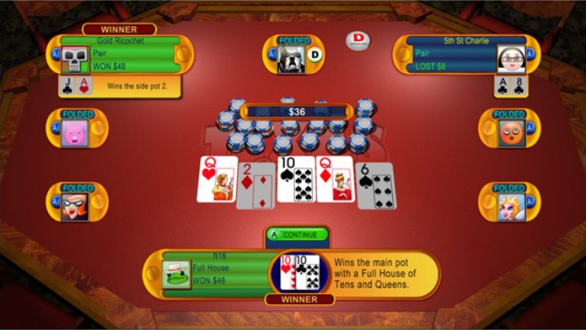 Foto do jogo Texas Hold 'em