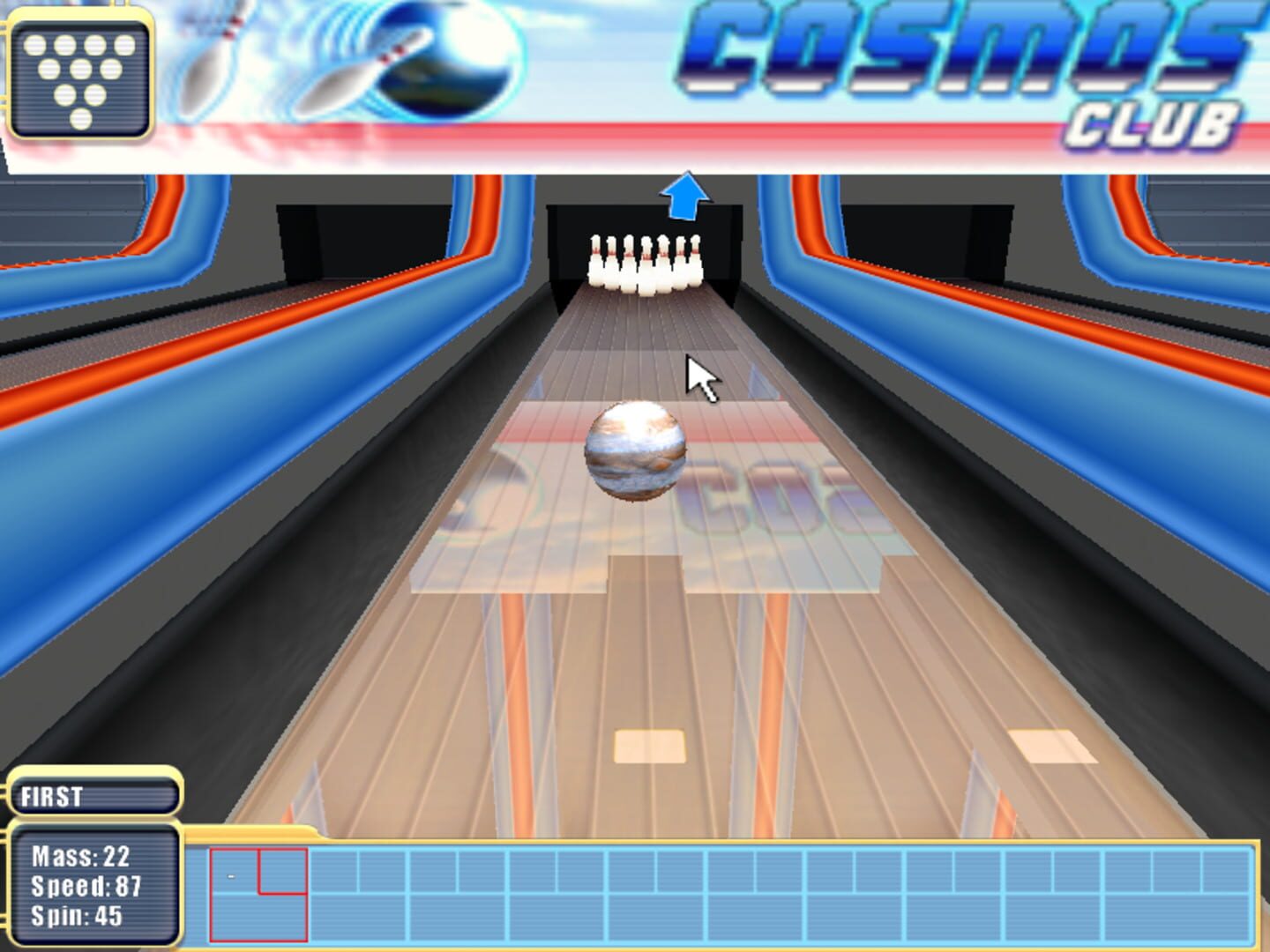 Foto do jogo CosmoAlley Bowling