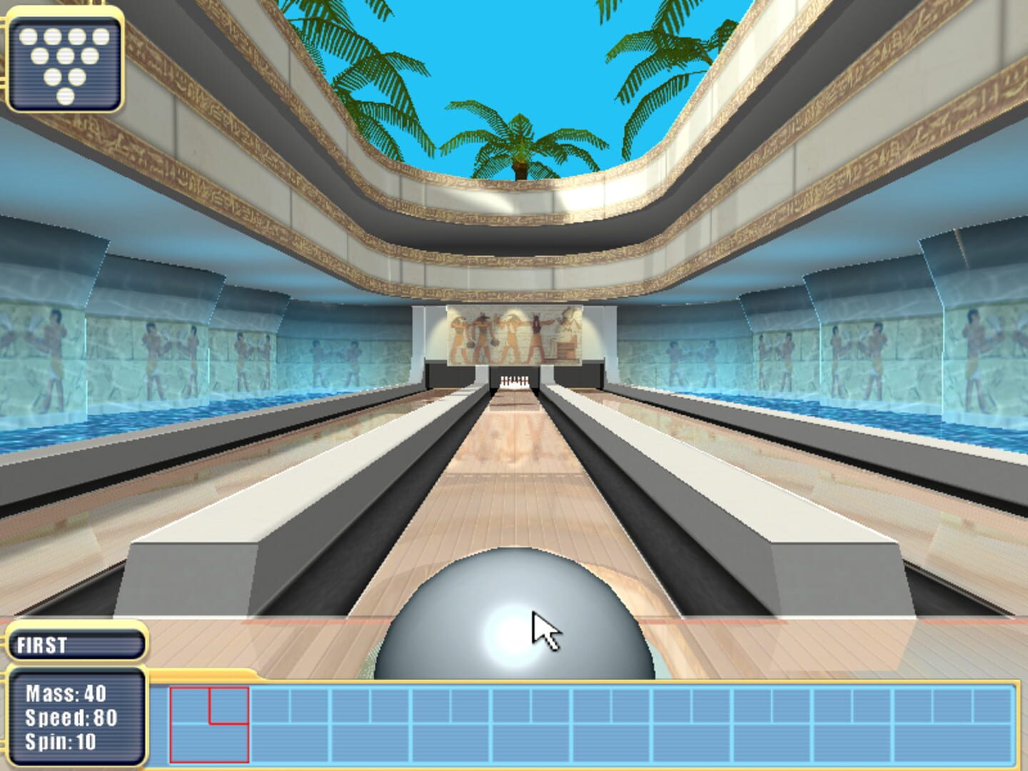 Foto do jogo CosmoAlley Bowling