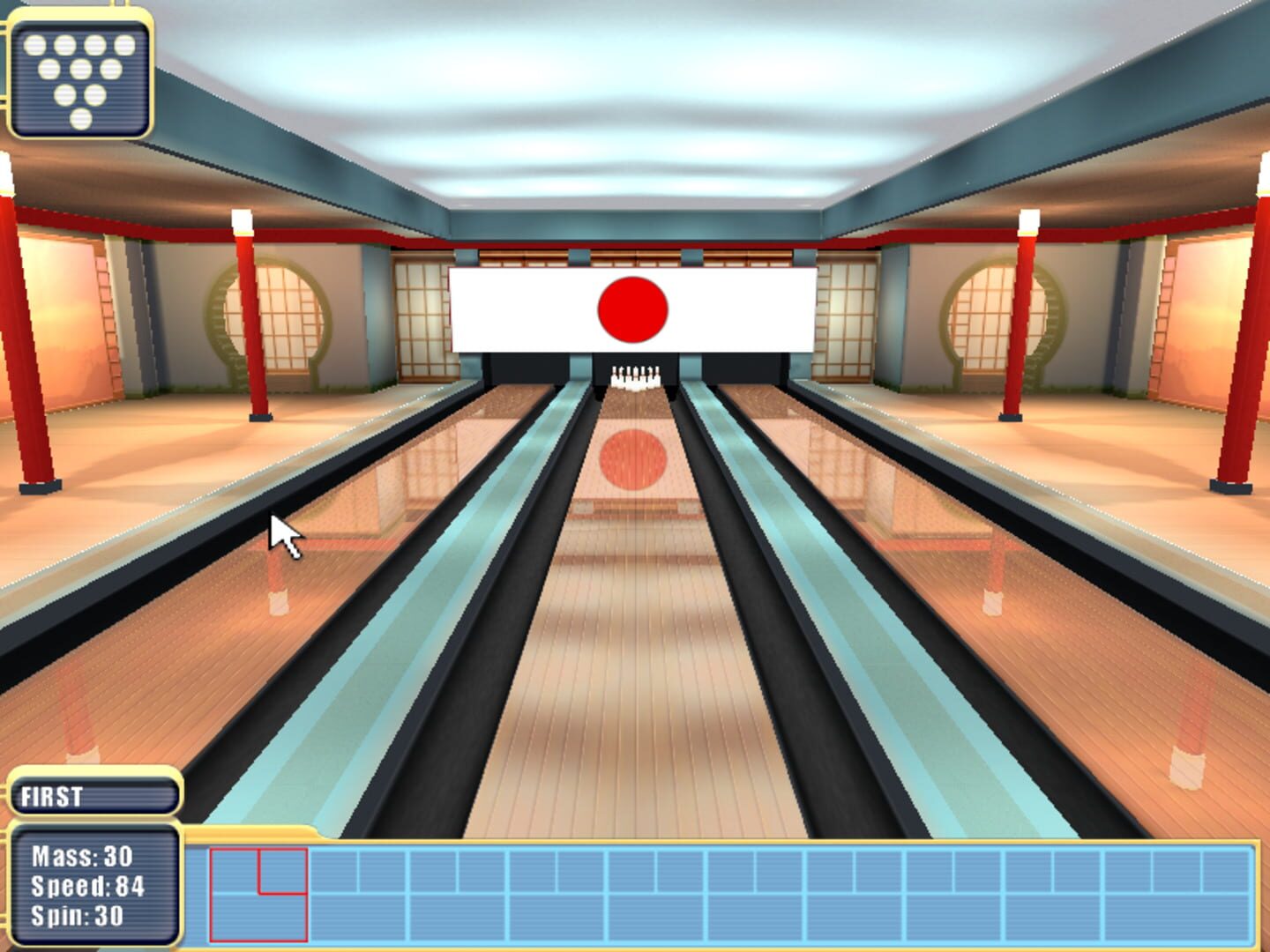 Foto do jogo CosmoAlley Bowling