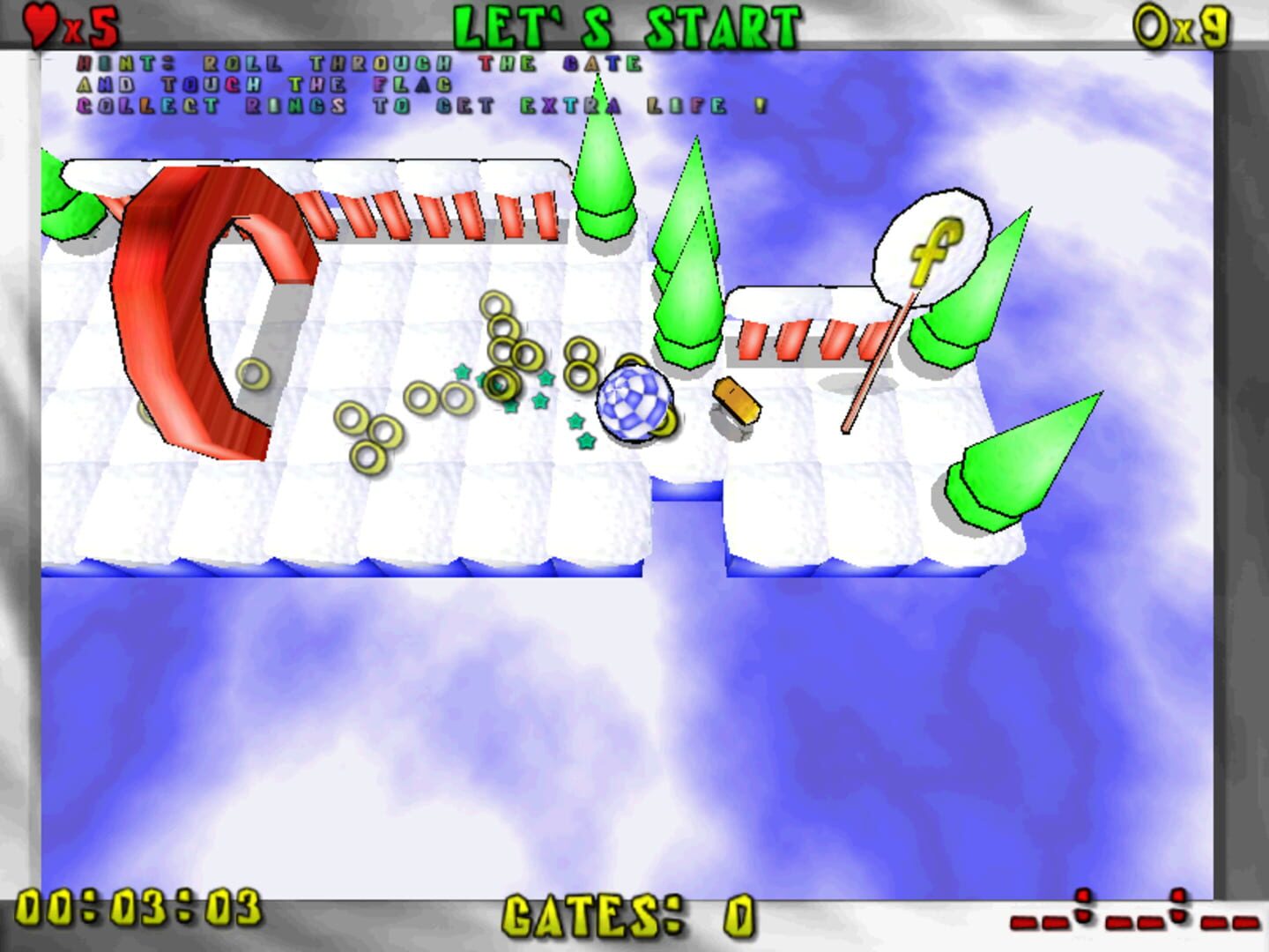 Foto do jogo RollerBall Fantasy Island
