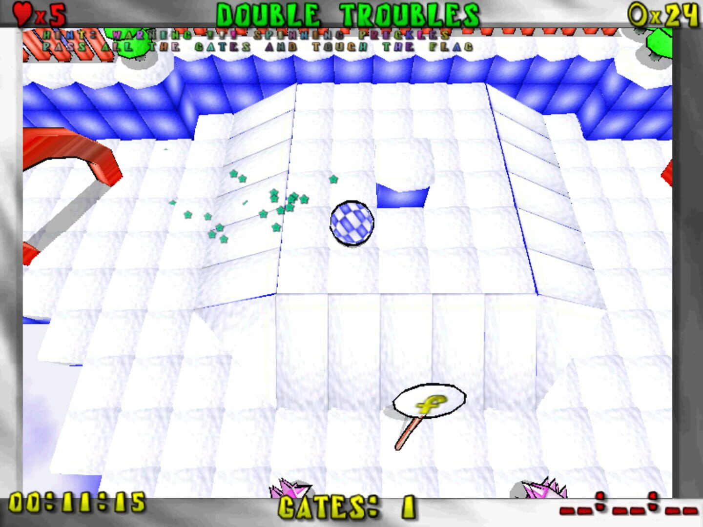 Foto do jogo RollerBall Fantasy Island