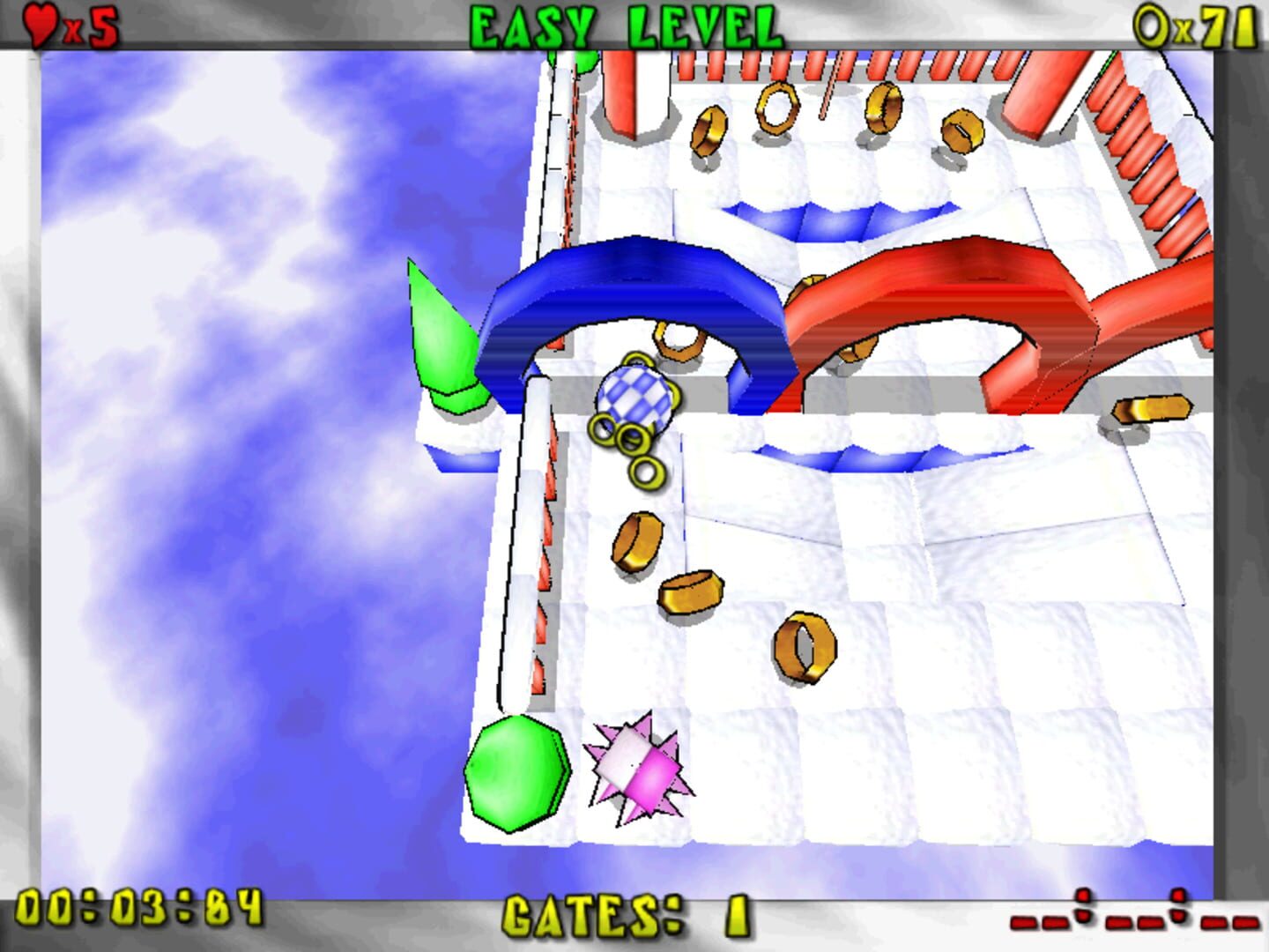 Foto do jogo RollerBall Fantasy Island