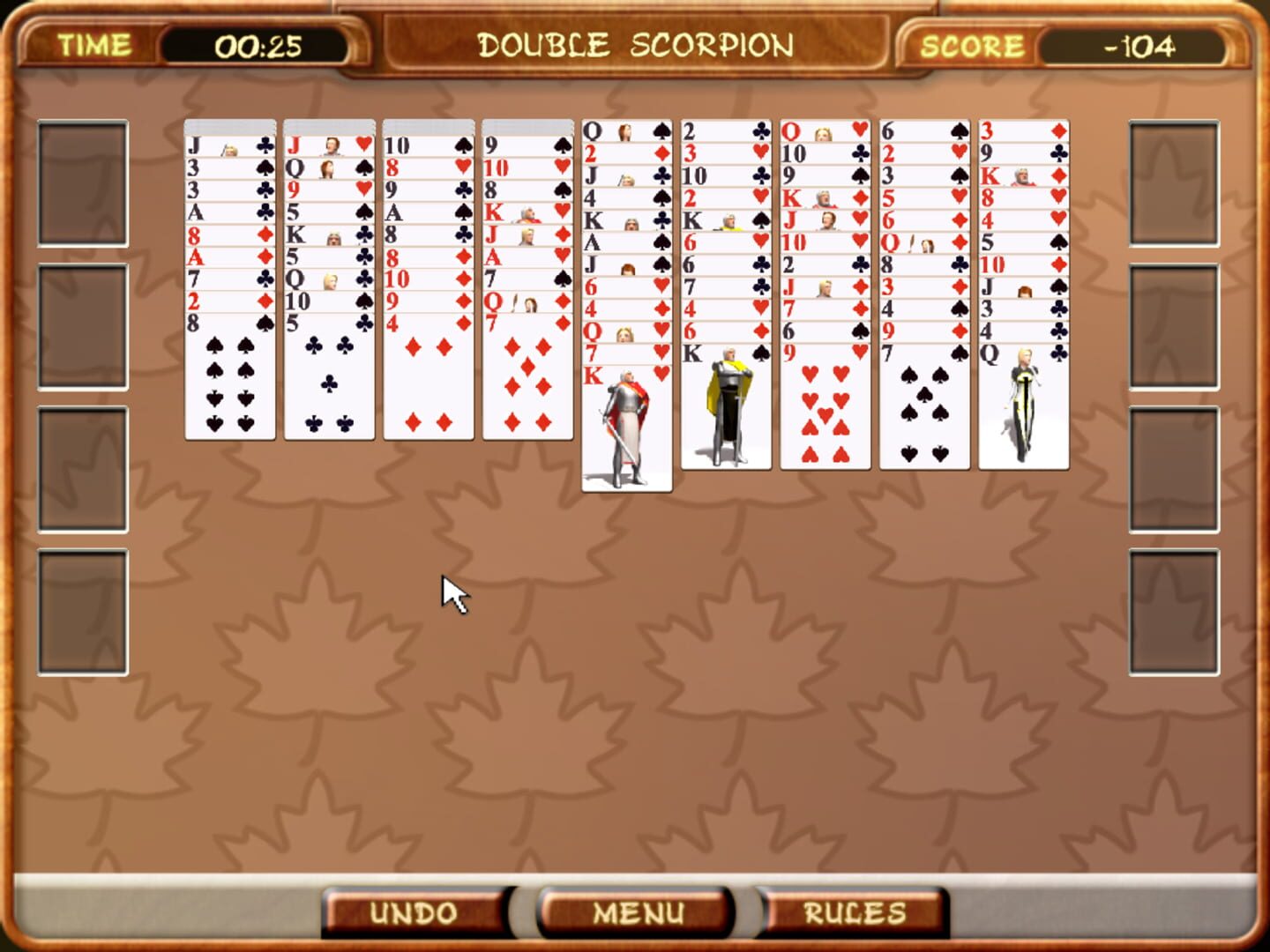 Foto do jogo Spider Solitaire Gold