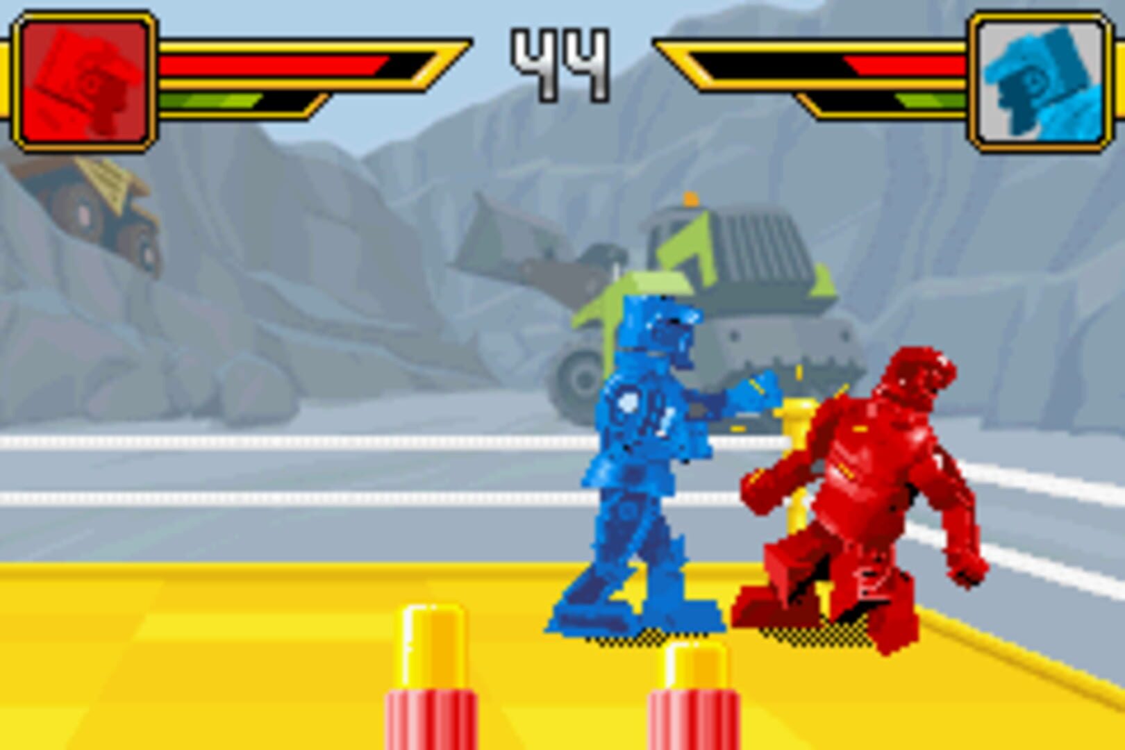 Foto do jogo Rock 'Em Sock 'Em Robots