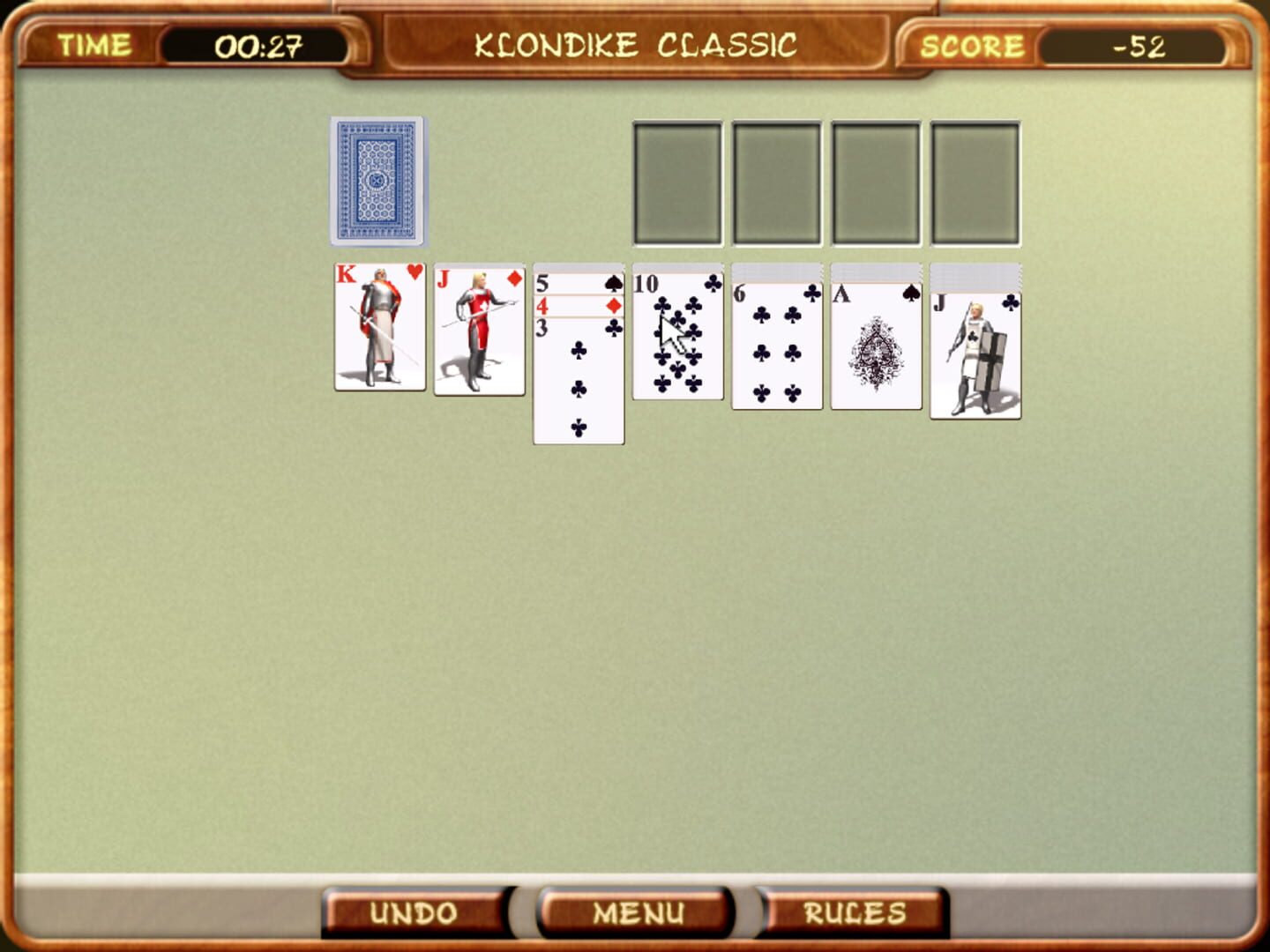Foto do jogo Klondike Solitaire Gold