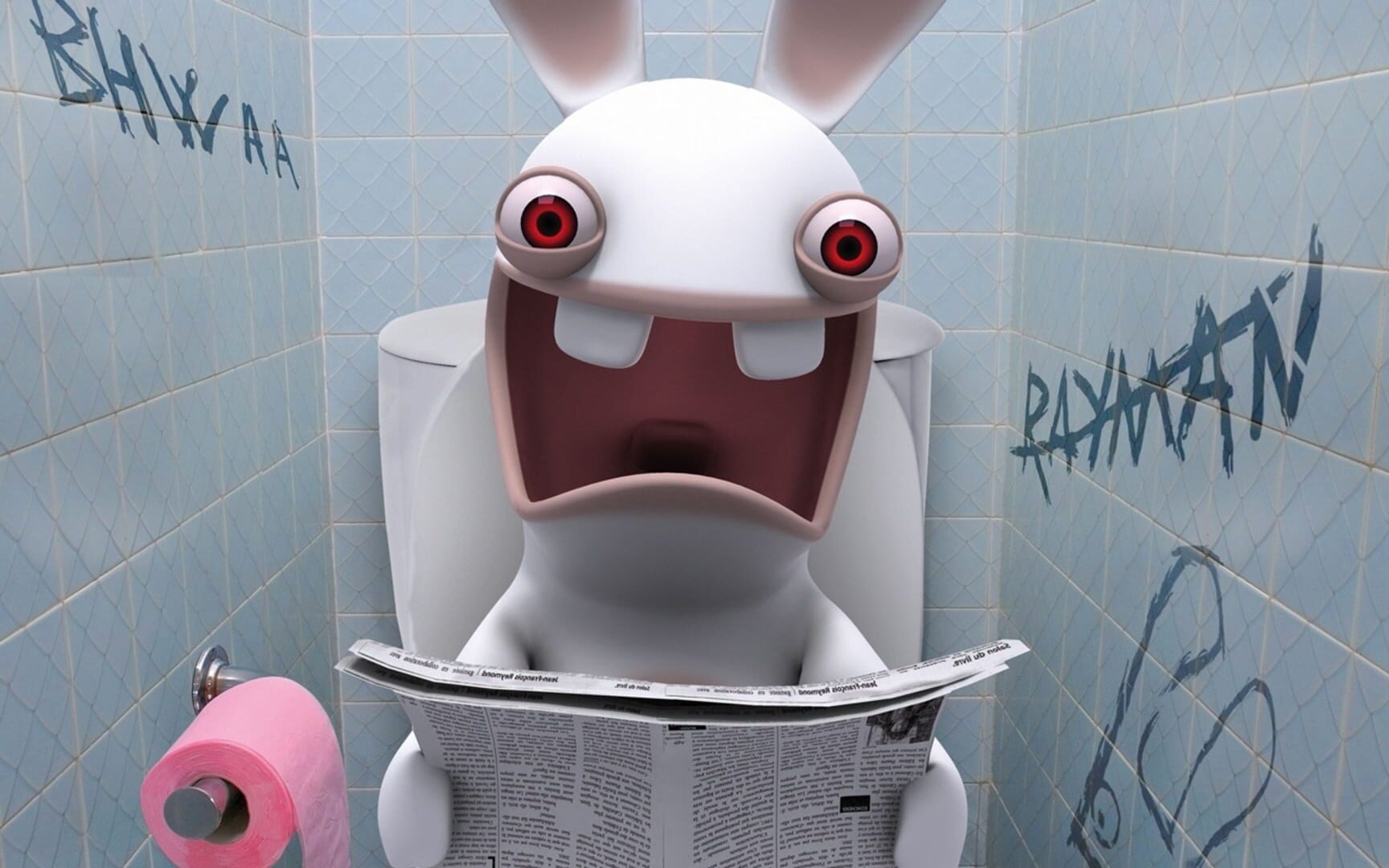Foto do jogo Rayman Raving Rabbids