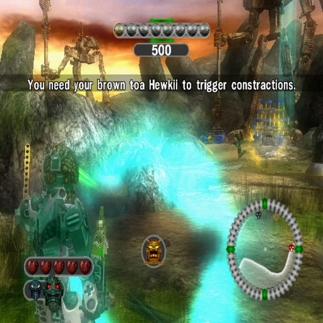 Foto do jogo Bionicle Heroes