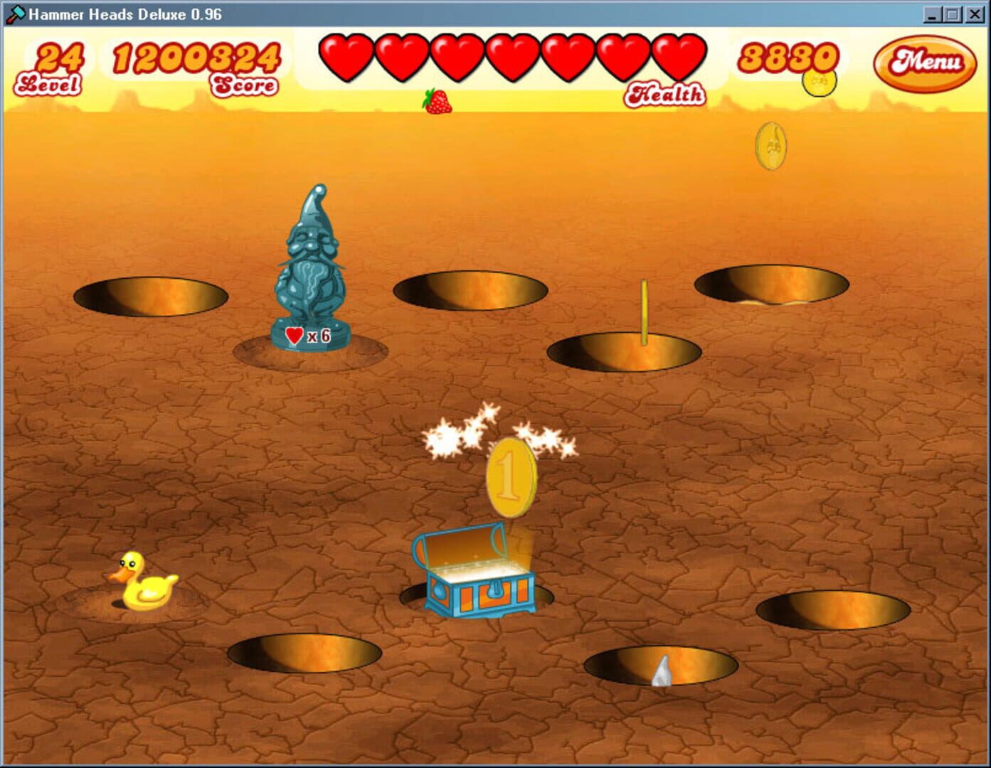 Foto do jogo Hammer Heads Deluxe