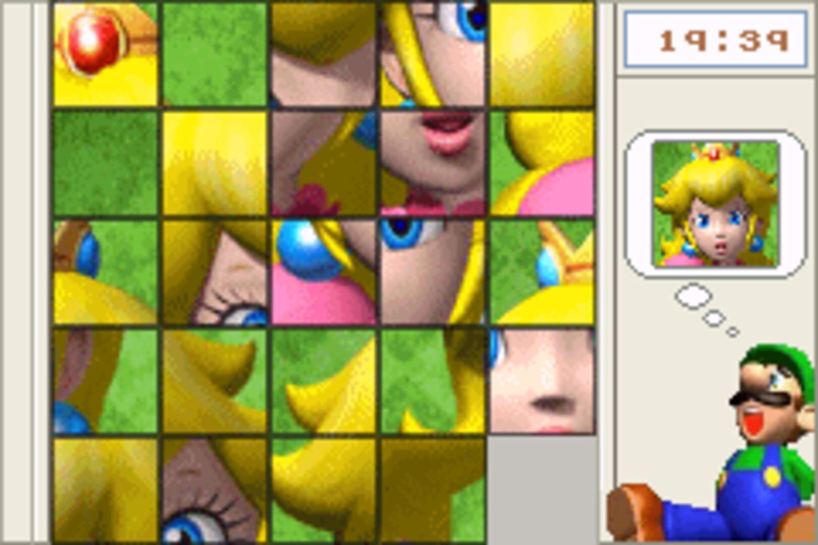 Foto do jogo Luigi Puzzle