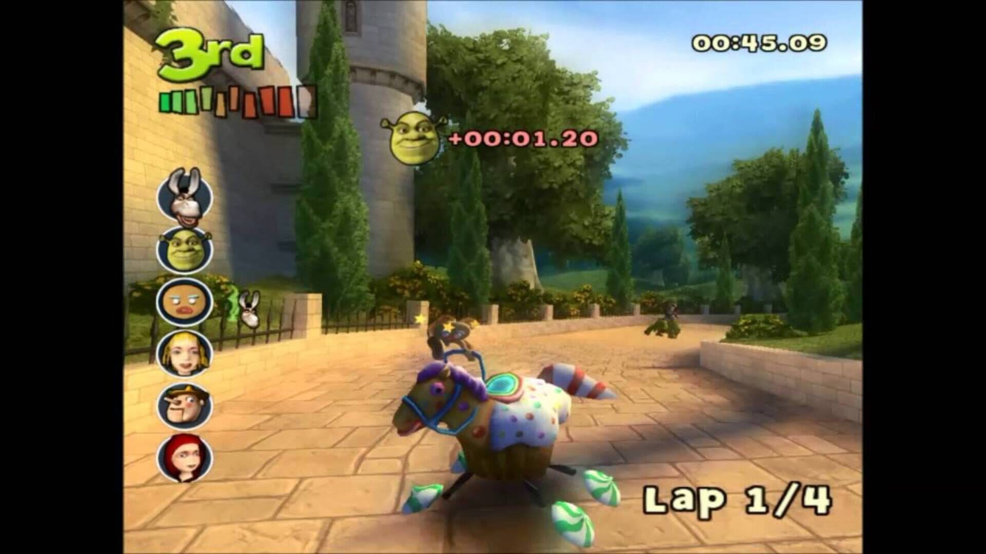 Foto do jogo Shrek Smash n' Crash Racing