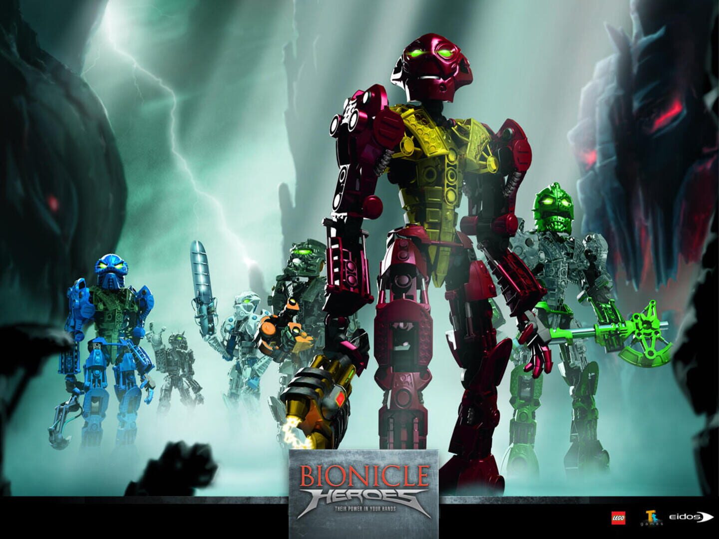 Foto do jogo Bionicle Heroes