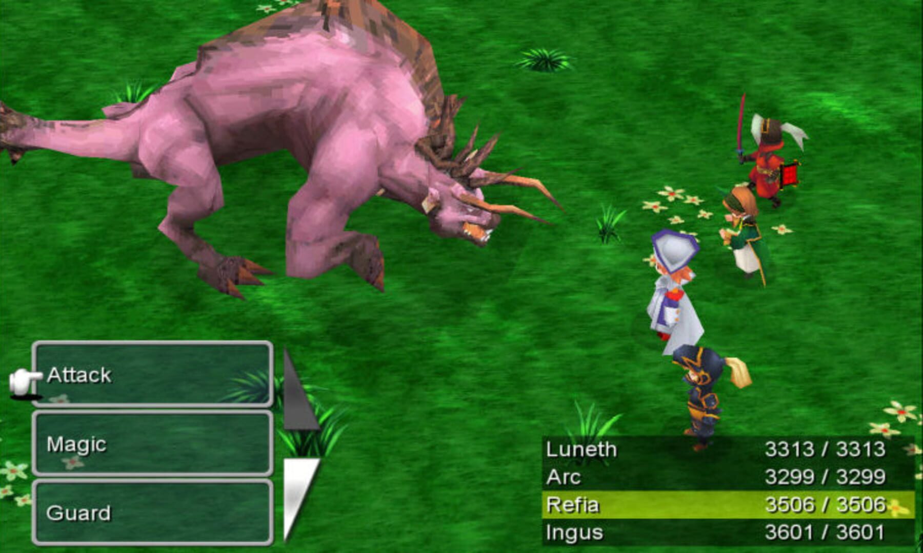 Foto do jogo Final Fantasy III