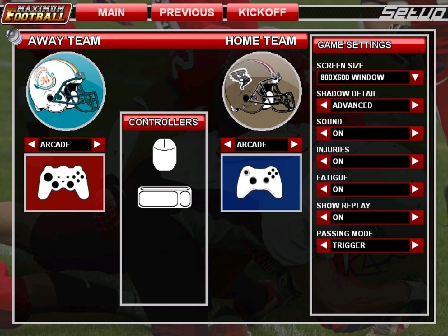 Foto do jogo Maximum Football