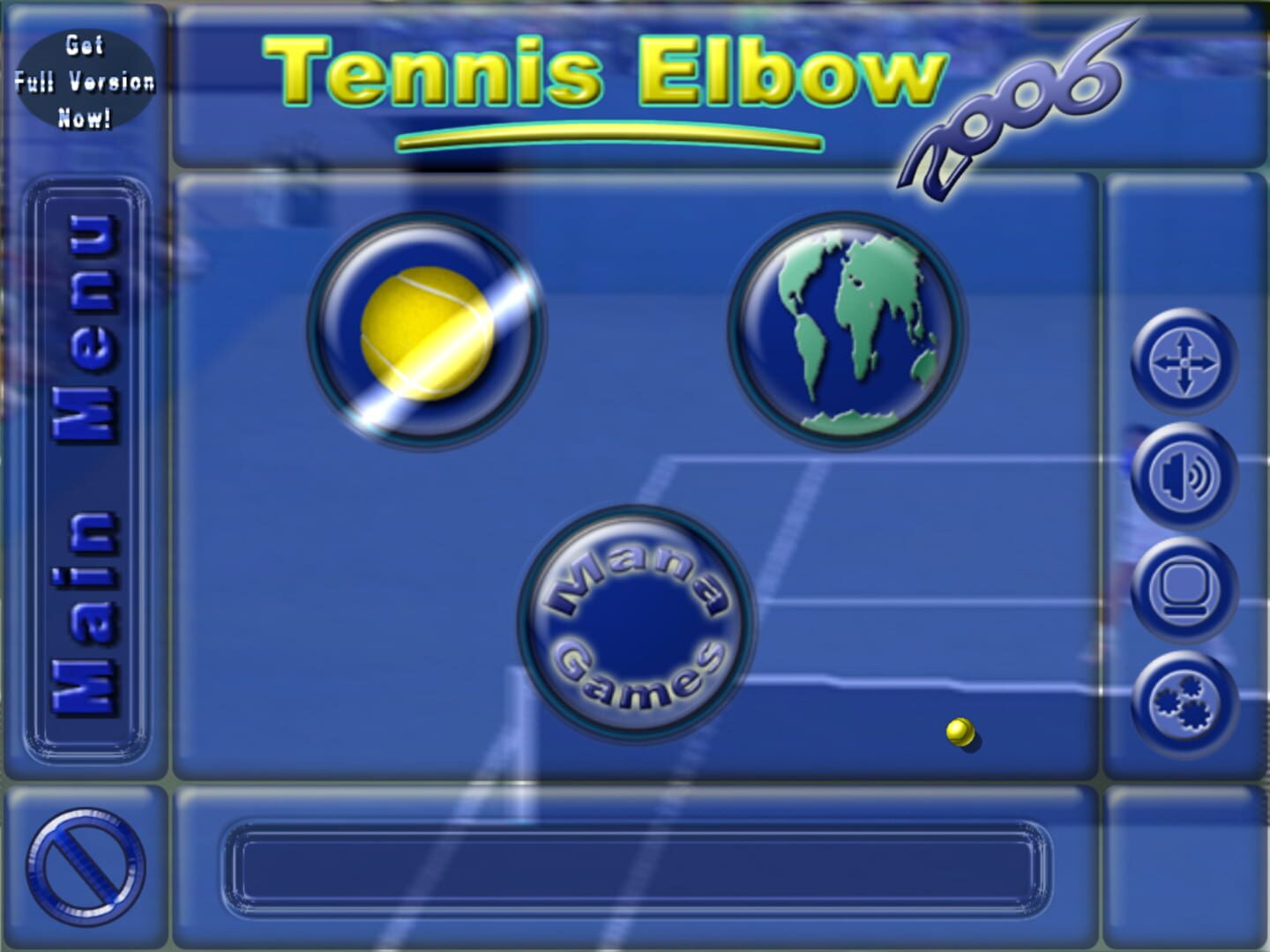 Foto do jogo Tennis Elbow 2006