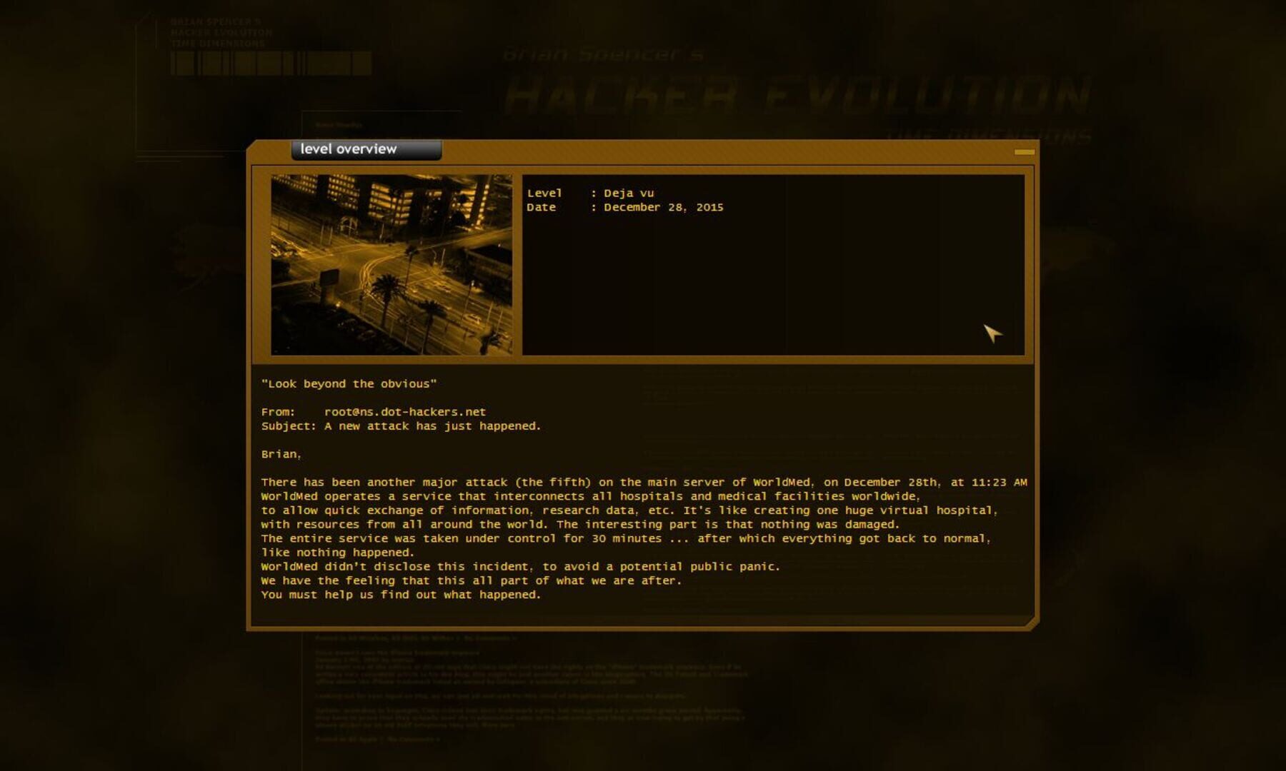 Foto do jogo Hacker Evolution