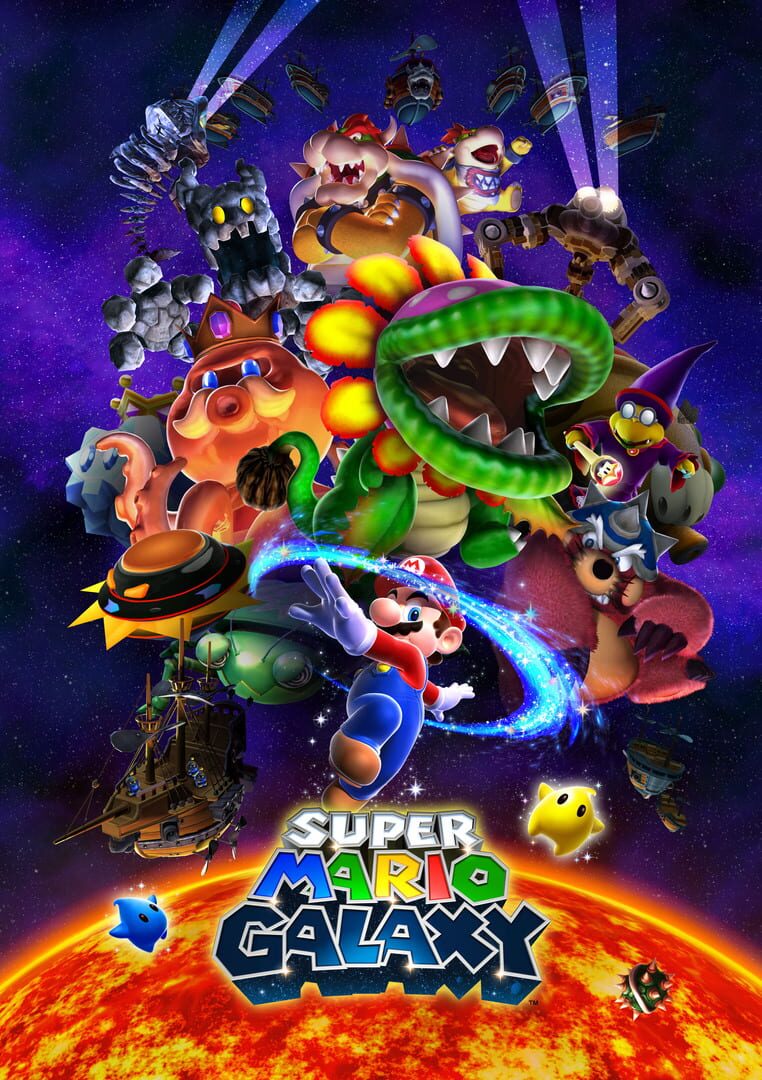 Foto do jogo Super Mario Galaxy