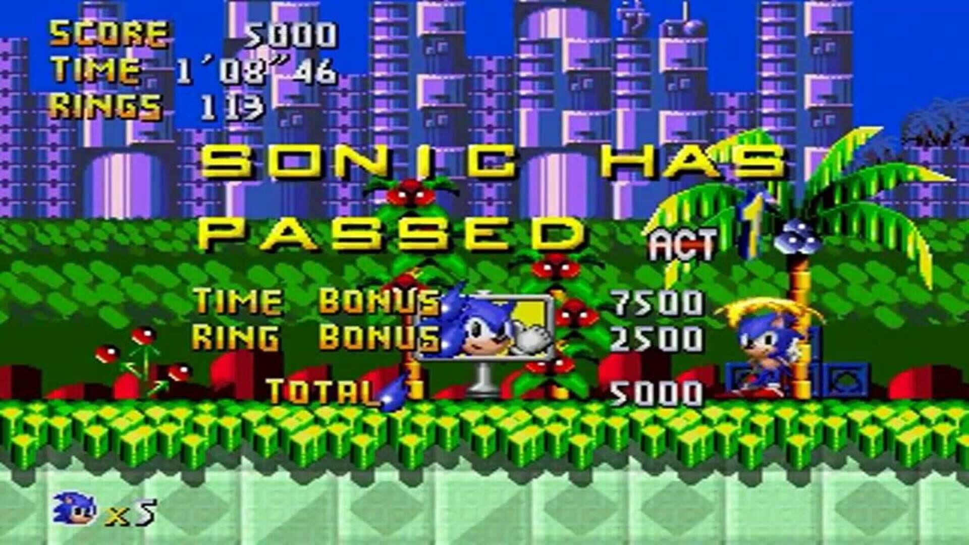Foto do jogo Retro Sonic