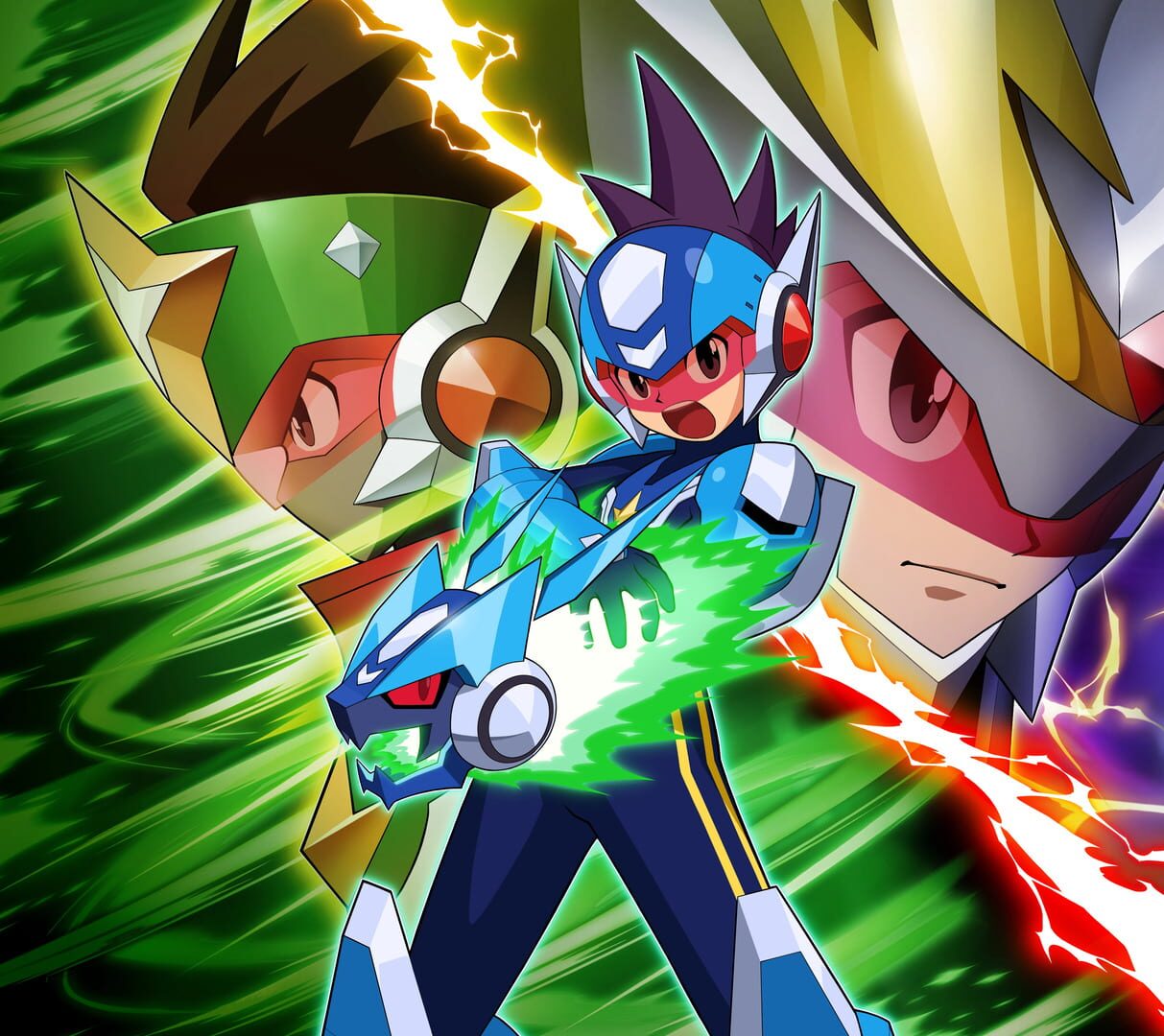 Foto do jogo Mega Man Star Force 2: Zerker x Ninja