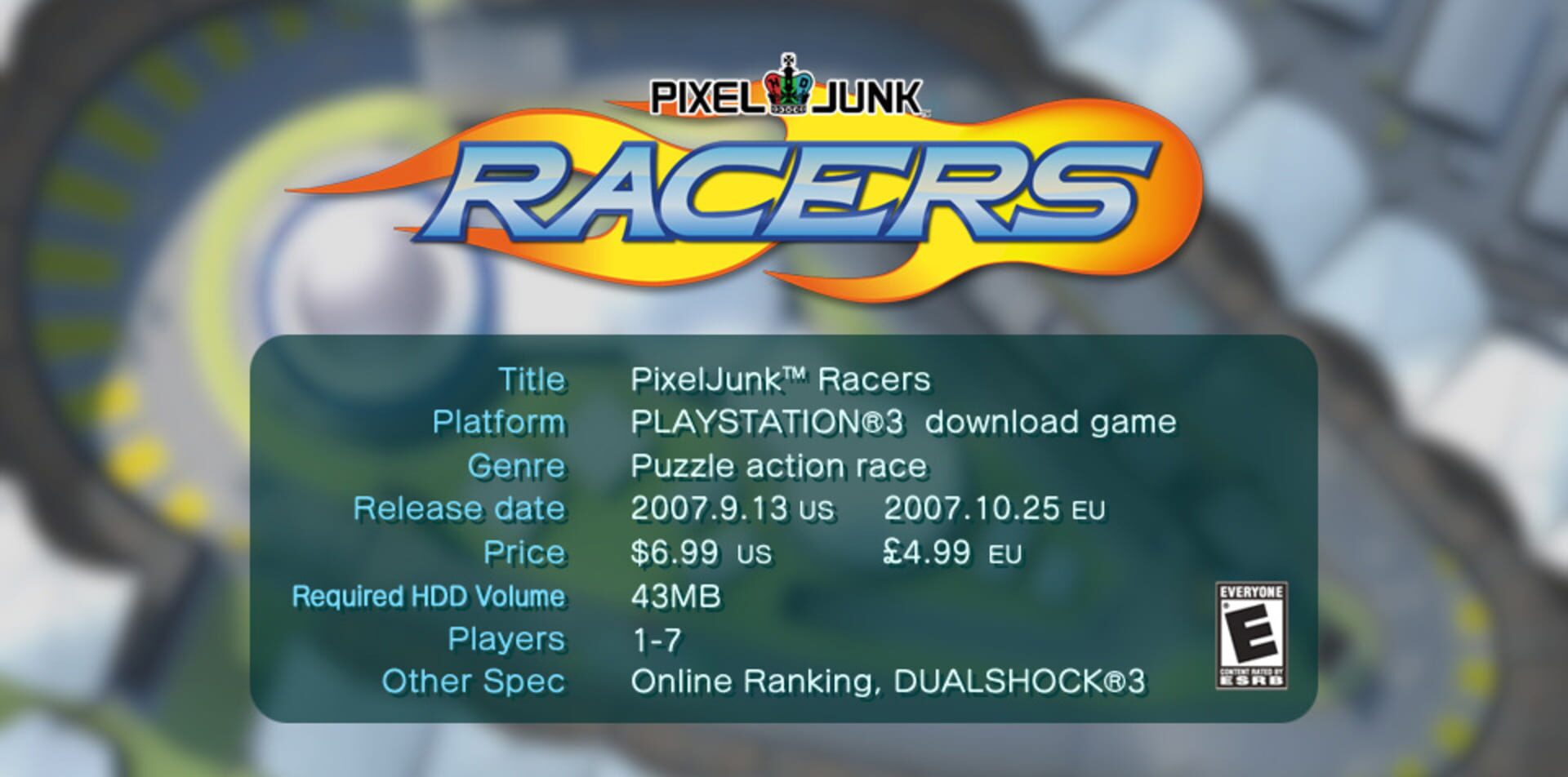 Foto do jogo PixelJunk Racers