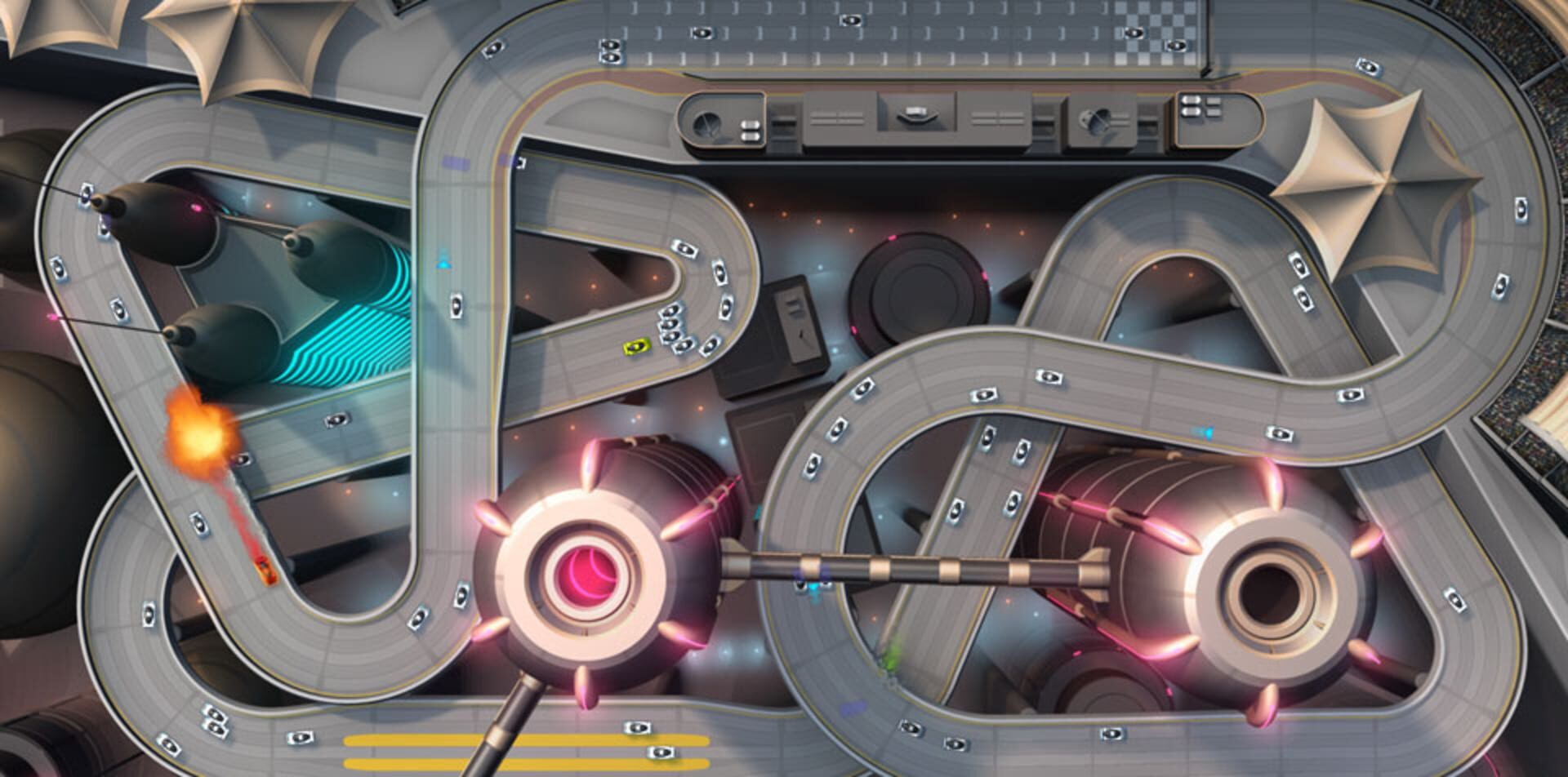 Foto do jogo PixelJunk Racers