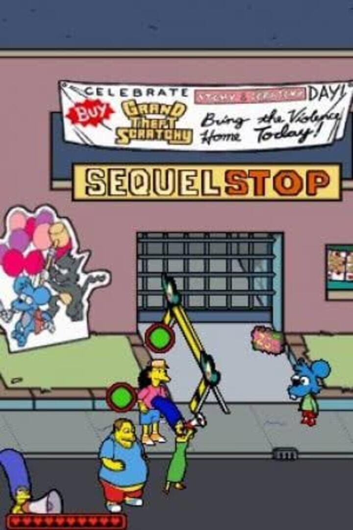 Foto do jogo The Simpsons Game