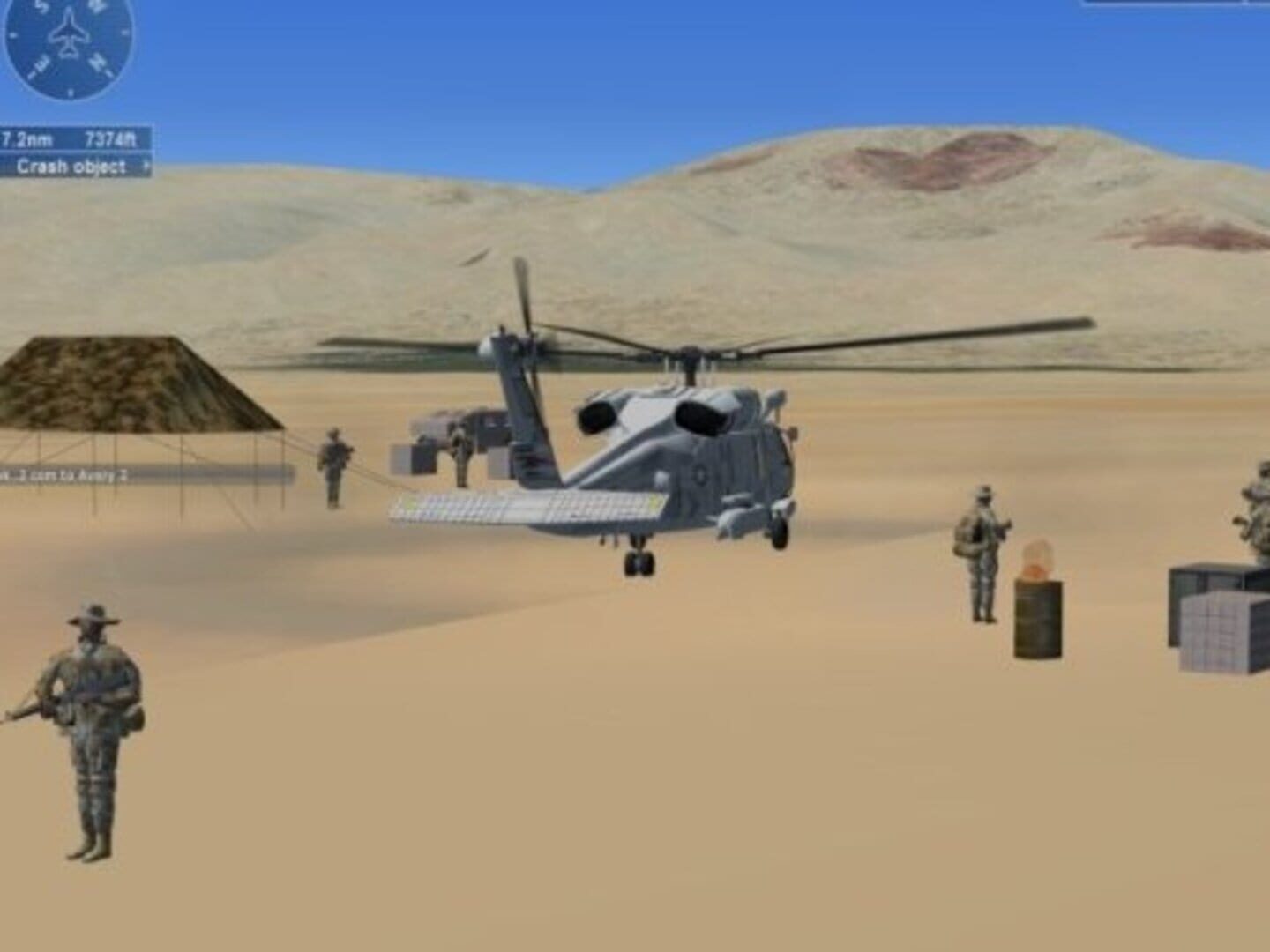 Foto do jogo Microsoft Flight Simulator X: Mission - Blackhawk