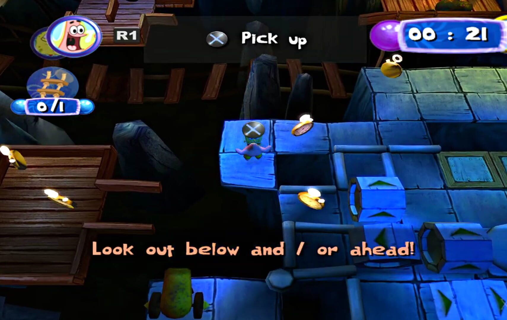 Foto do jogo SpongeBob's Atlantis Squarepantis