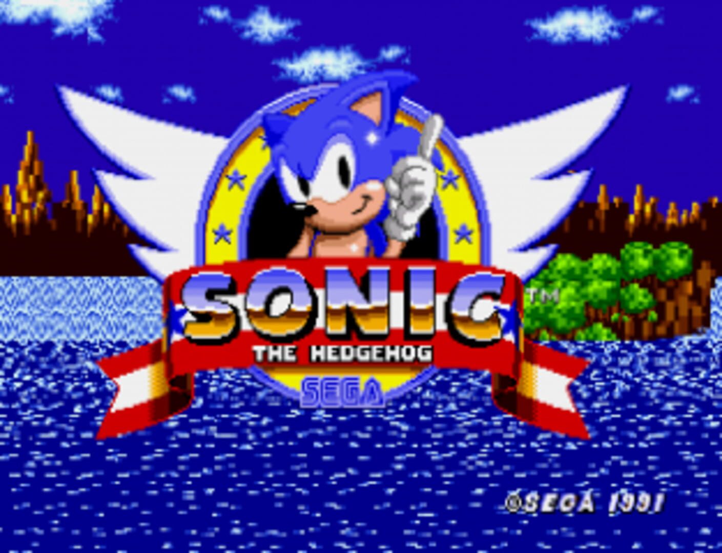 Foto do jogo Sonic 1: Return to the Origin