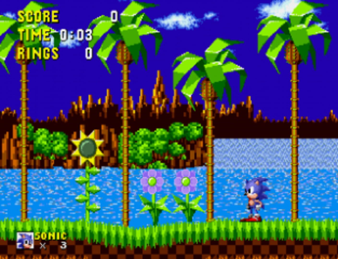 Foto do jogo Sonic 1: Return to the Origin